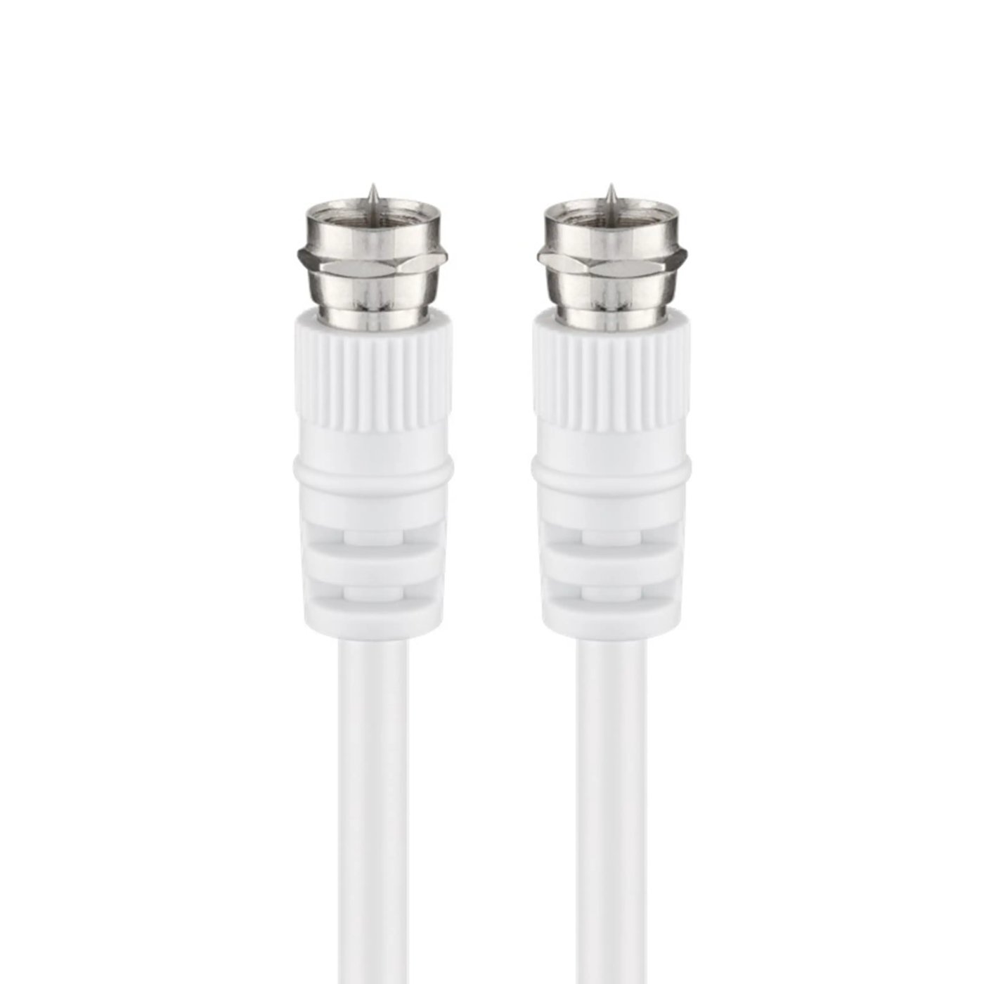 F-kabel - Hvit 15 m