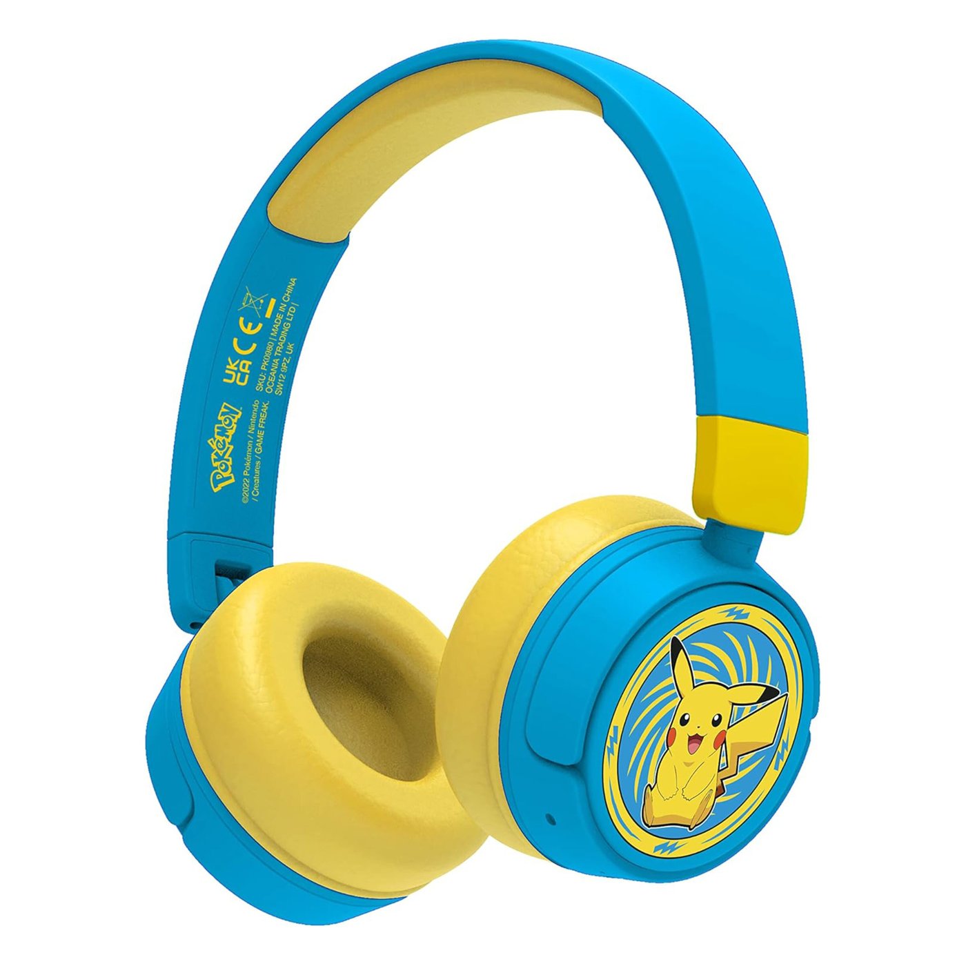 On-Ear-Hodetelefoner med volumbegrensning Pokemon
