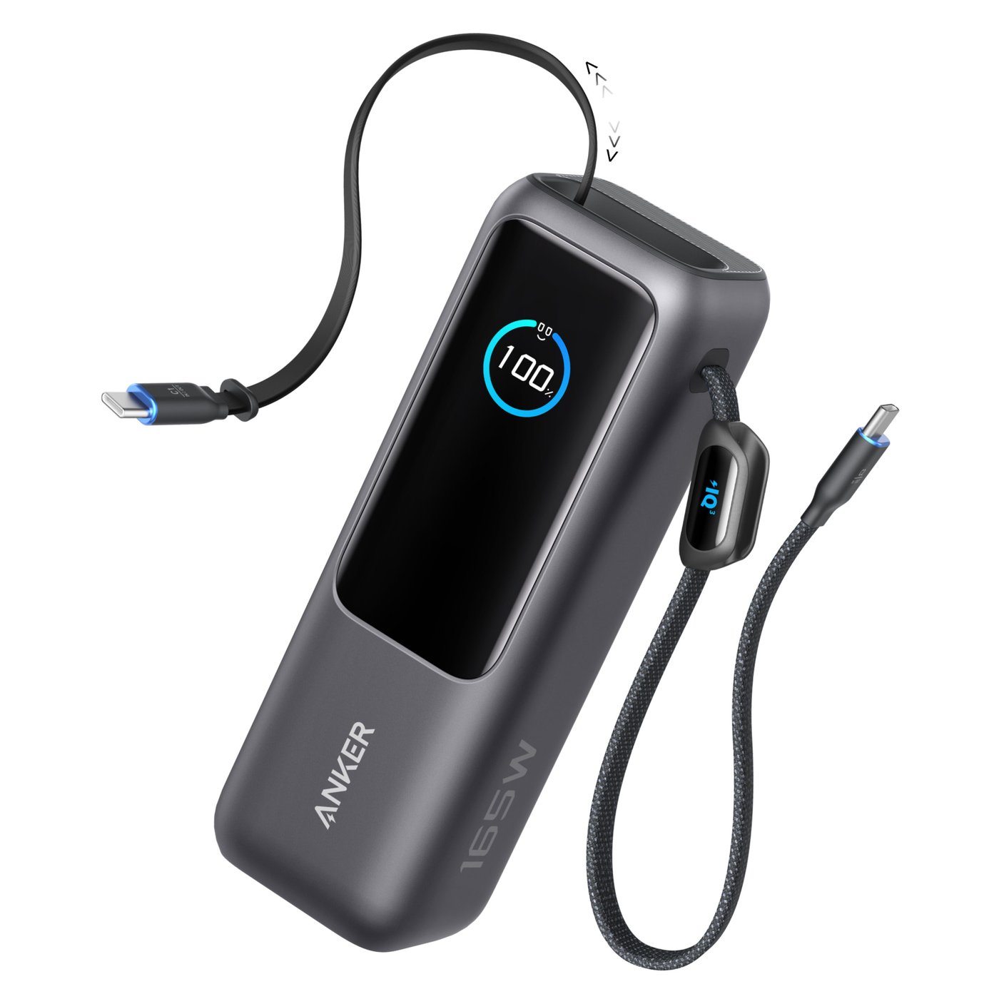 Anker Powerbank 165 W 25000 mAh med kablar