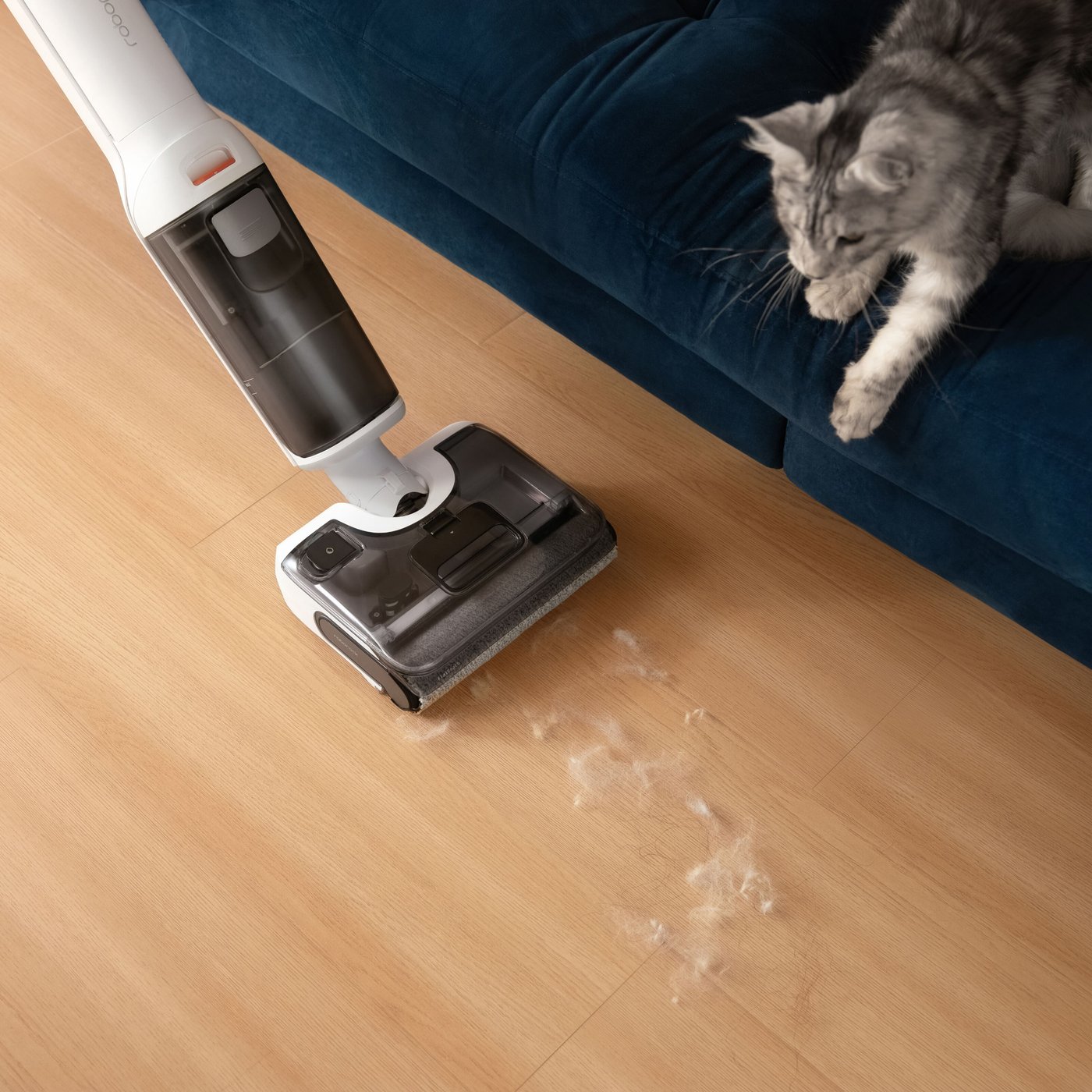 Roborock F25 RT Skaftdammsugare Vit