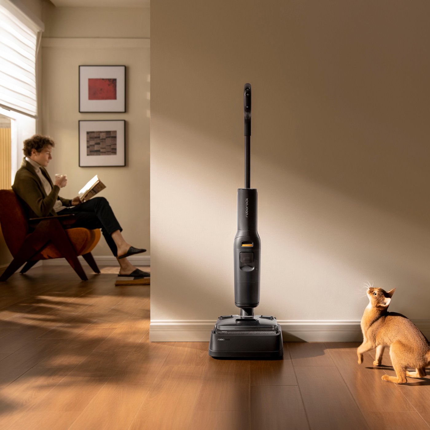 Roborock F25 ACE Skaftdammsugare Svart