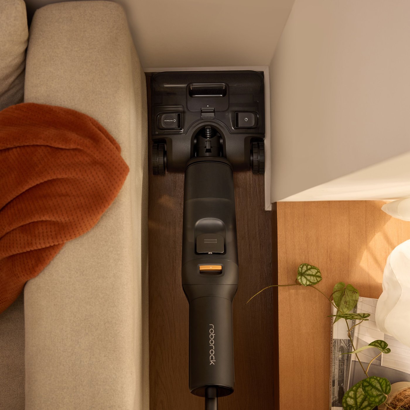 Roborock F25 ACE Combo Skaftdammsugare Svart