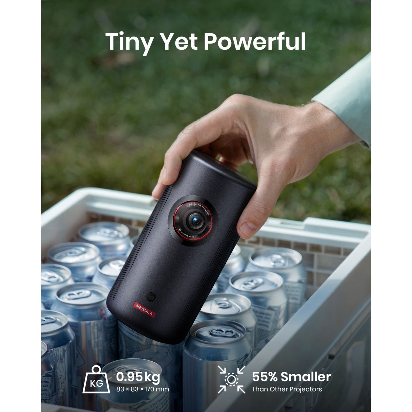 Nebula Capsule 3 Laser Bærbar Full HD miniprojektor