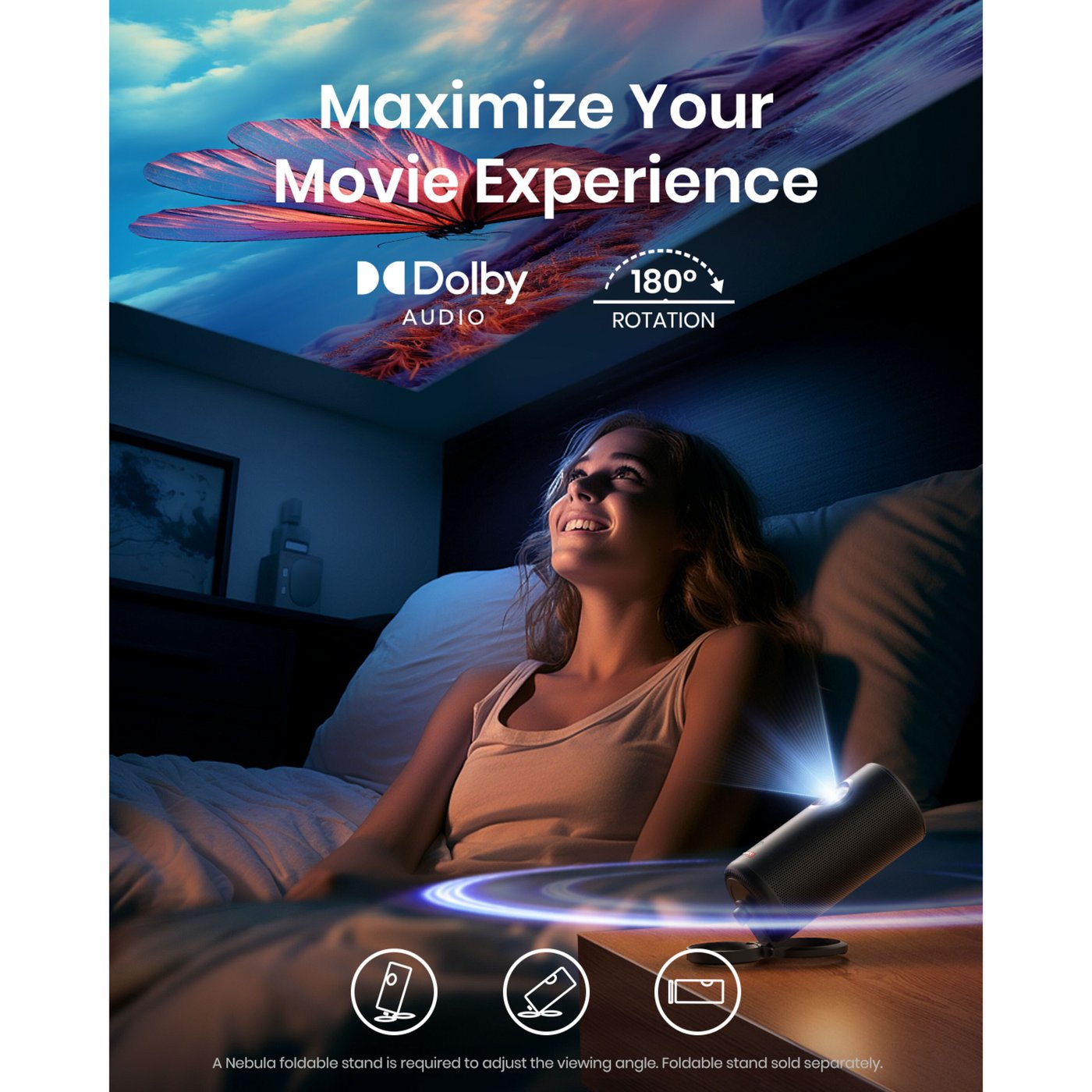 Nebula Capsule 3 Laser Bærbar Full HD miniprojektor