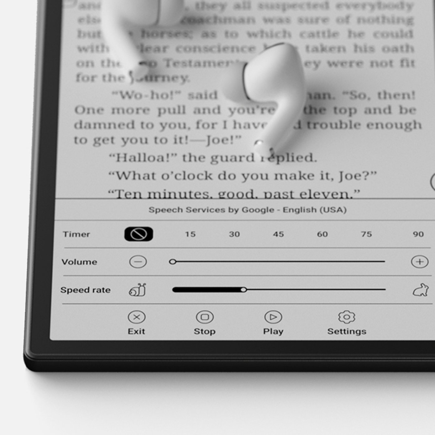 Onyx Boox Page 7" lesebrett