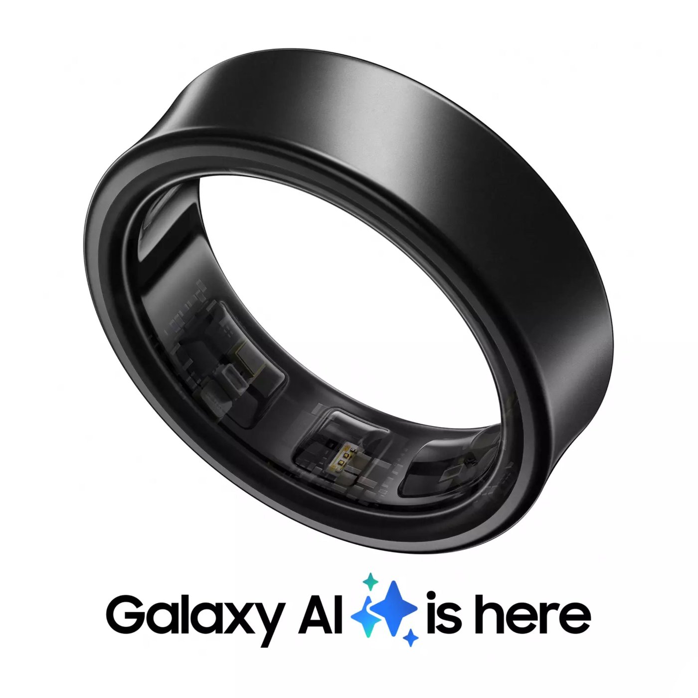 Samsung Galaxy Ring - Titanium Black Størrelse 5