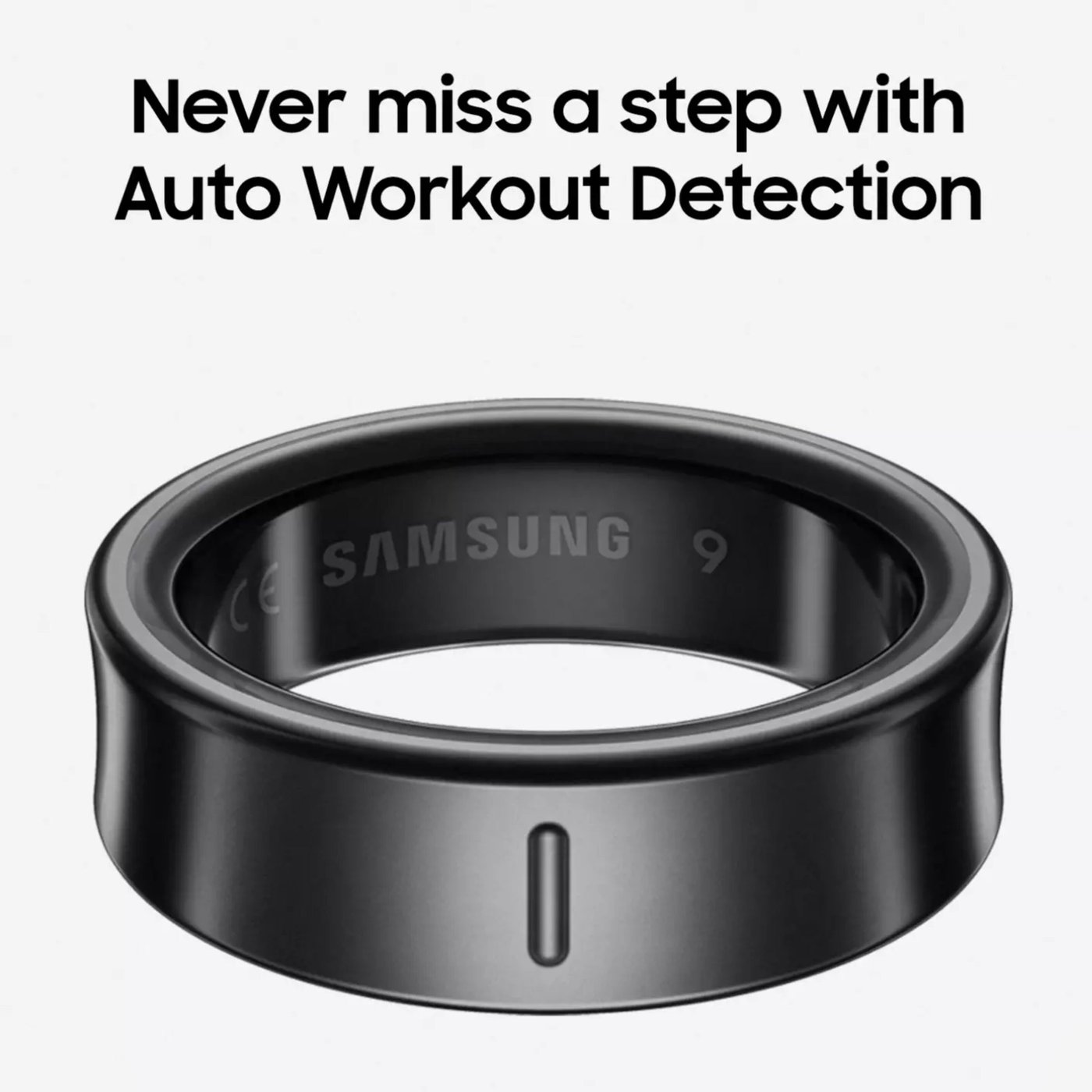 Samsung Galaxy Ring - Titanium Black Størrelse 13