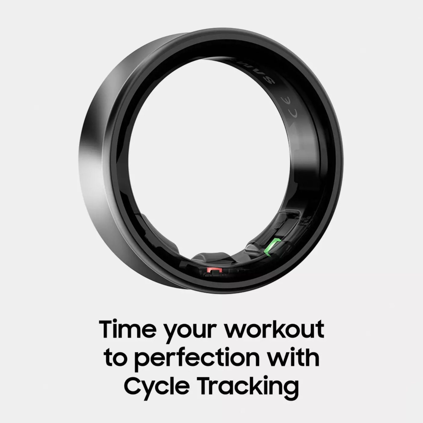 Samsung Galaxy Ring - Titanium Black Størrelse 13