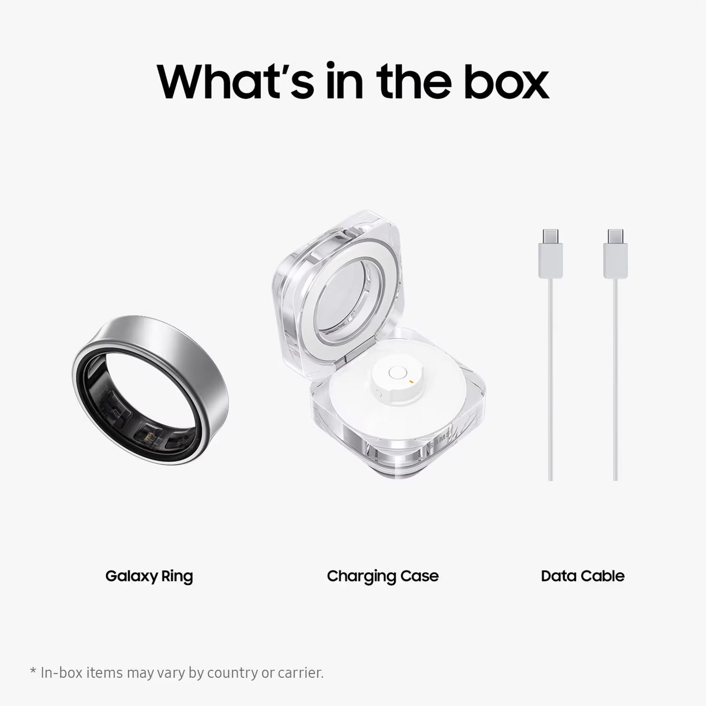 Samsung Galaxy Ring - Titanium Silver Størrelse 8