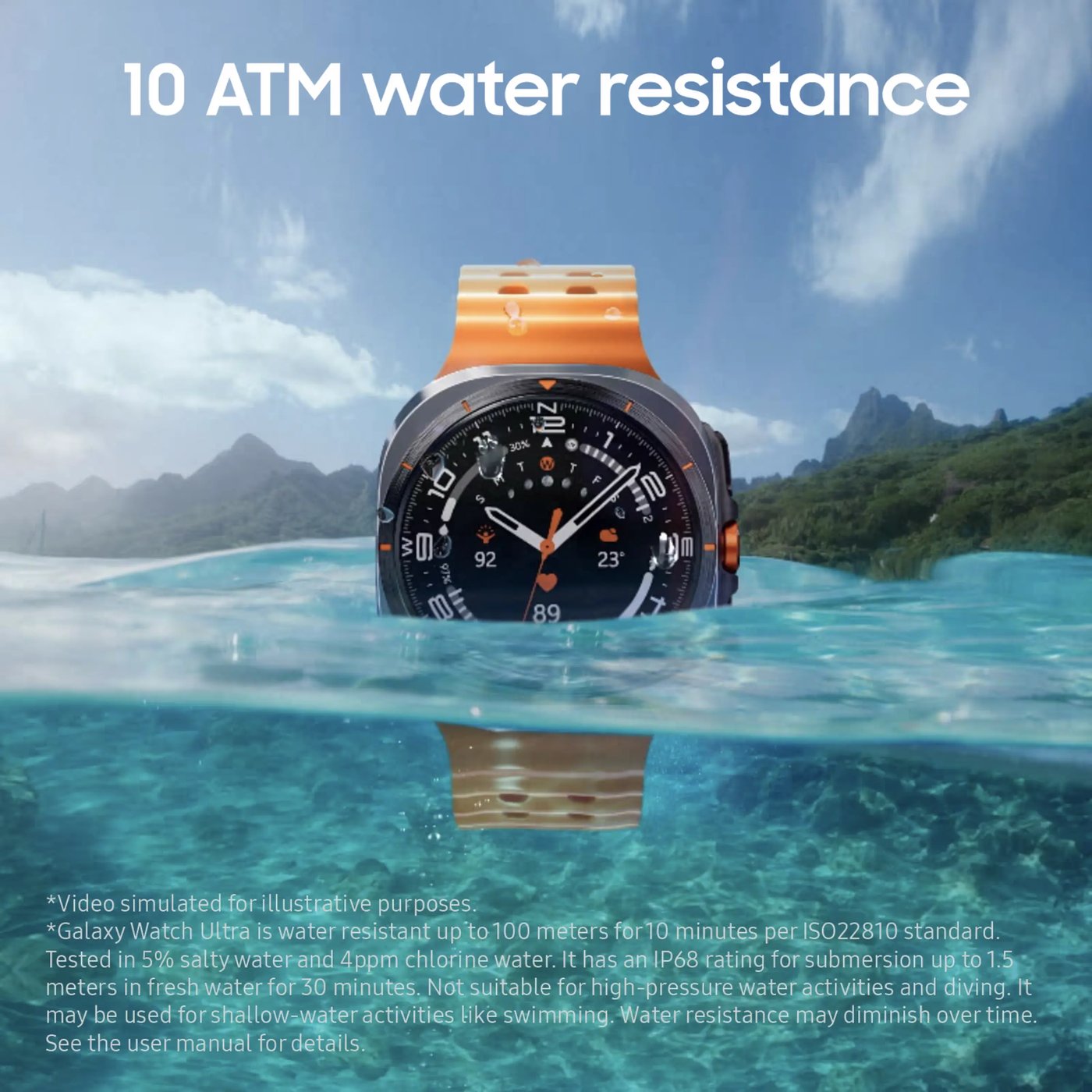 Samsung Galaxy Watch Ultra 47mm Hvit