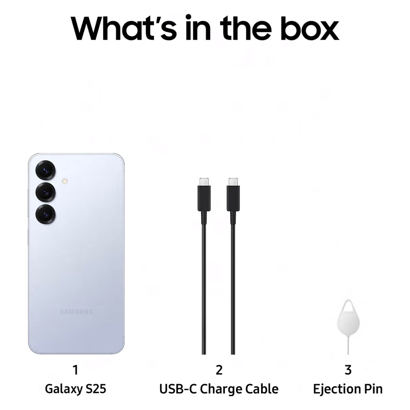 Samsung Galaxy S25 128GB Isblå