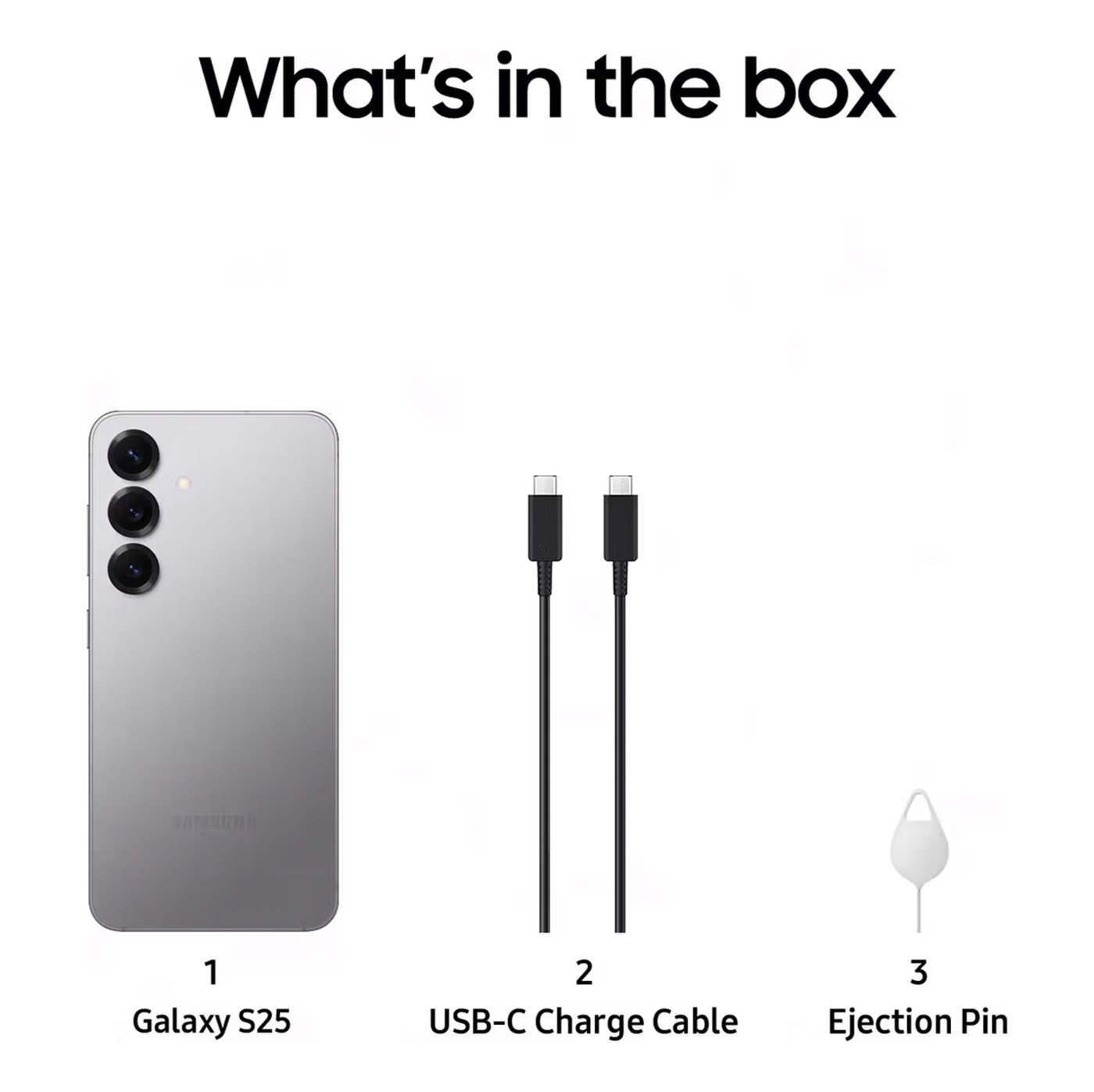 Samsung Galaxy S25 128GB Silver