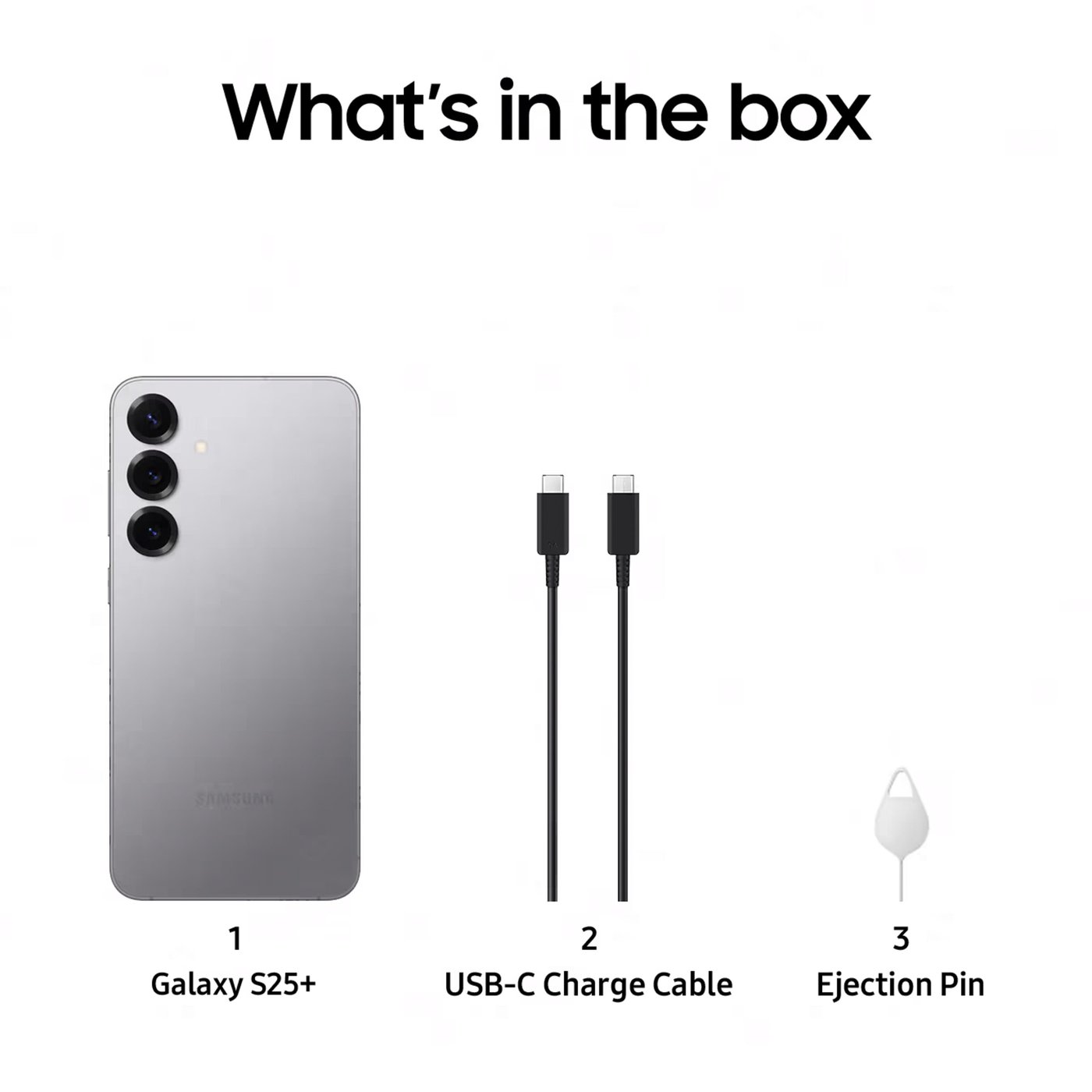 Samsung Galaxy S25+ 256GB Silver