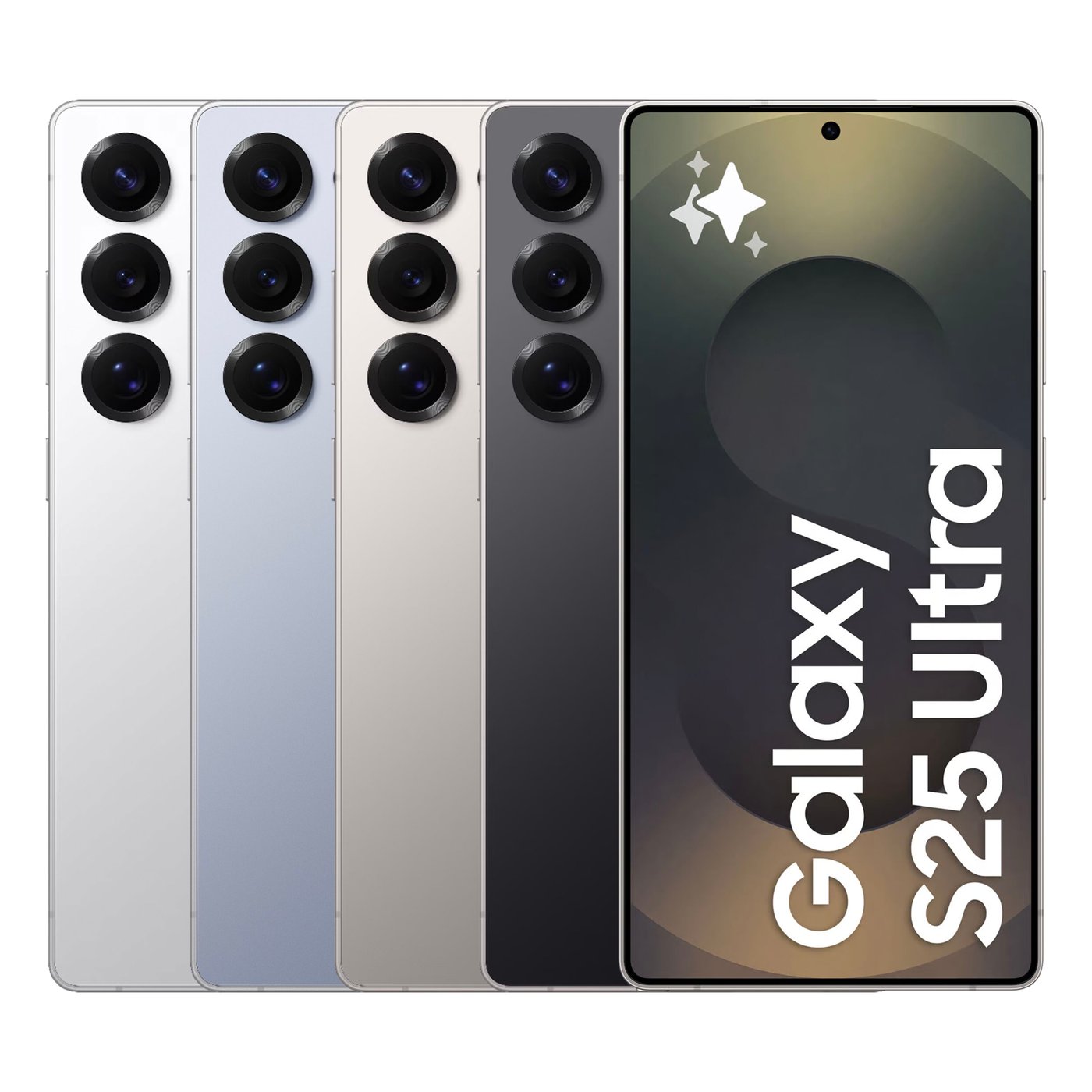 Samsung Galaxy S25 Ultra 256GB Titan Silverblå