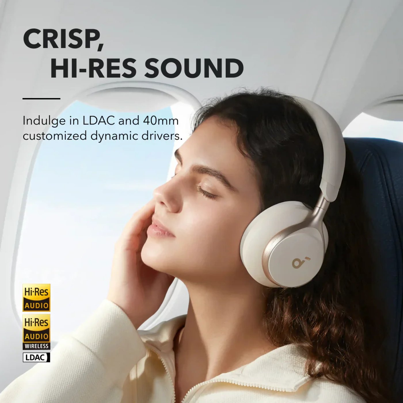 Soundcore Space One Latte Cream