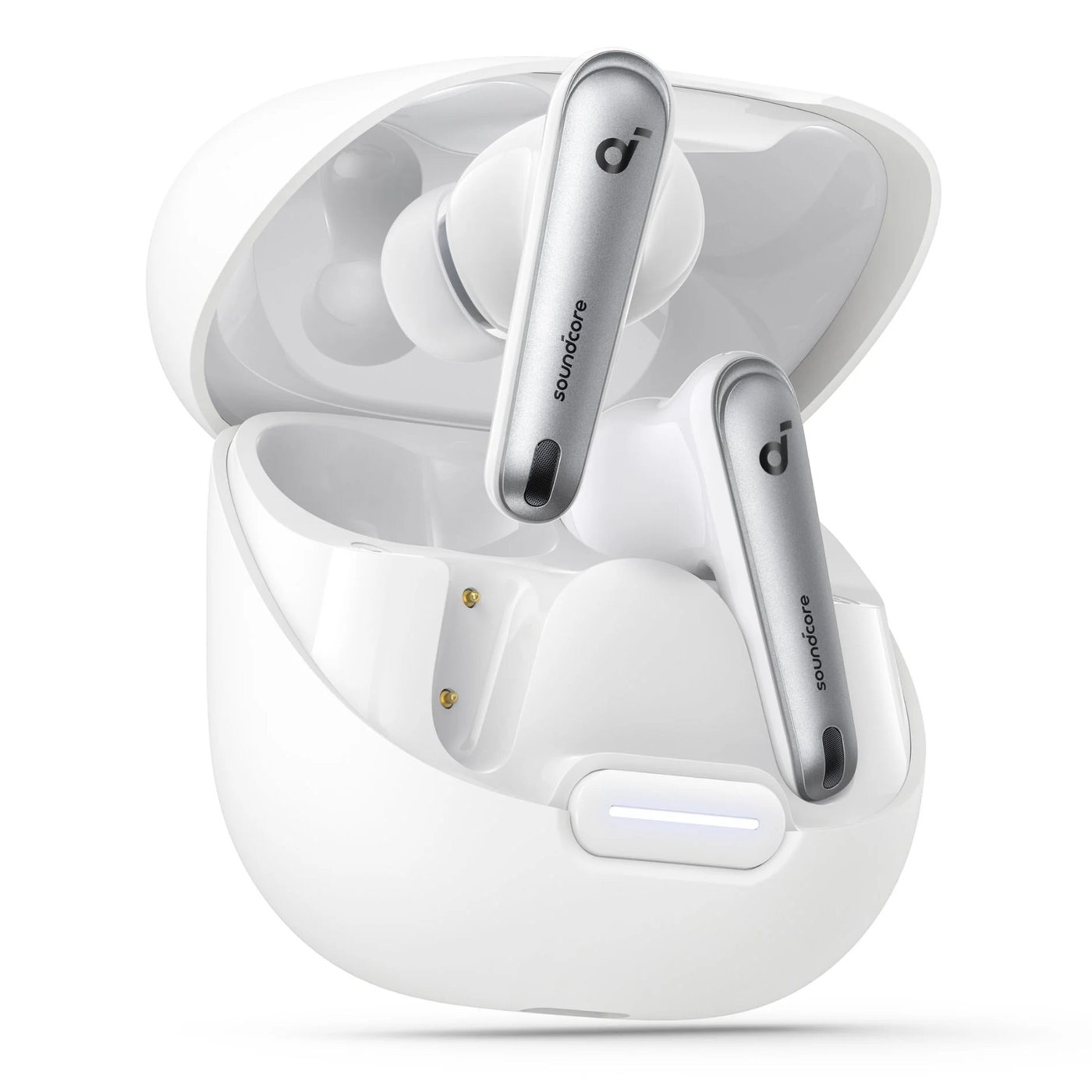 Soundcore Liberty 4 NC Trådlösa hörlurar med ANC 2.0 Clear White