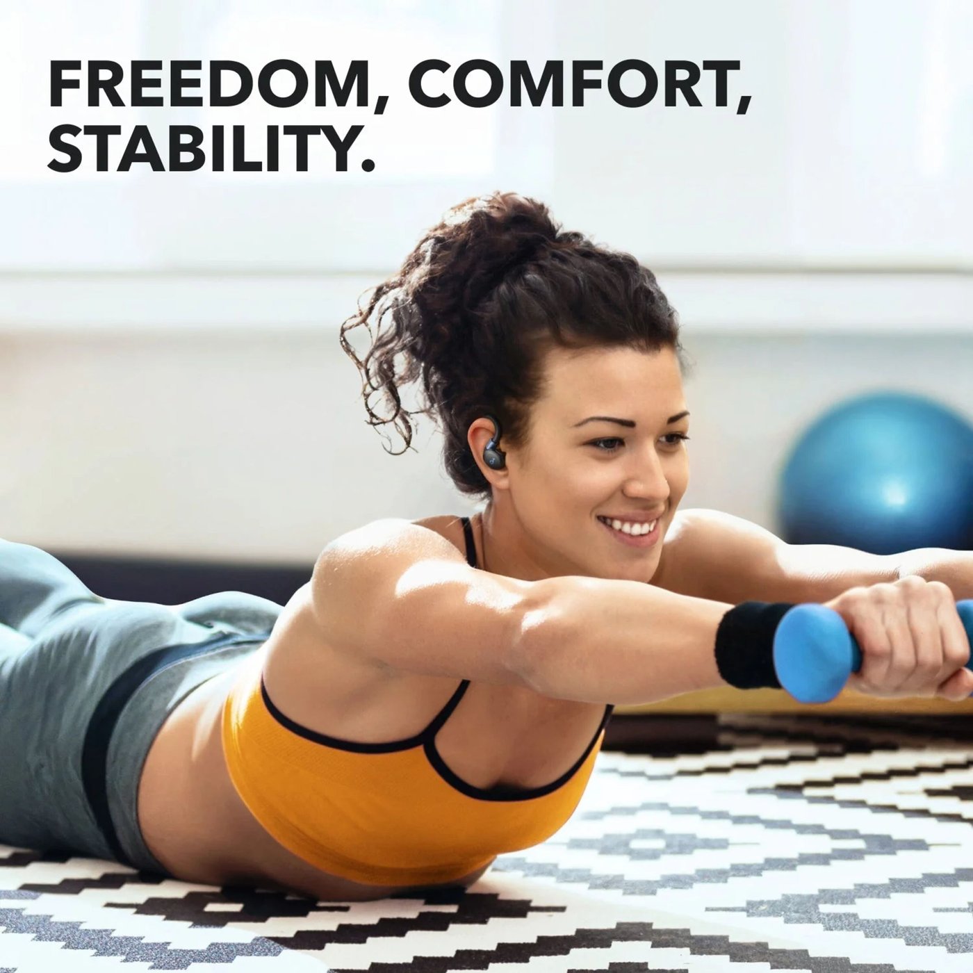 Soundcore Sport X20 Trådløse hodetelefoner med ANC Black