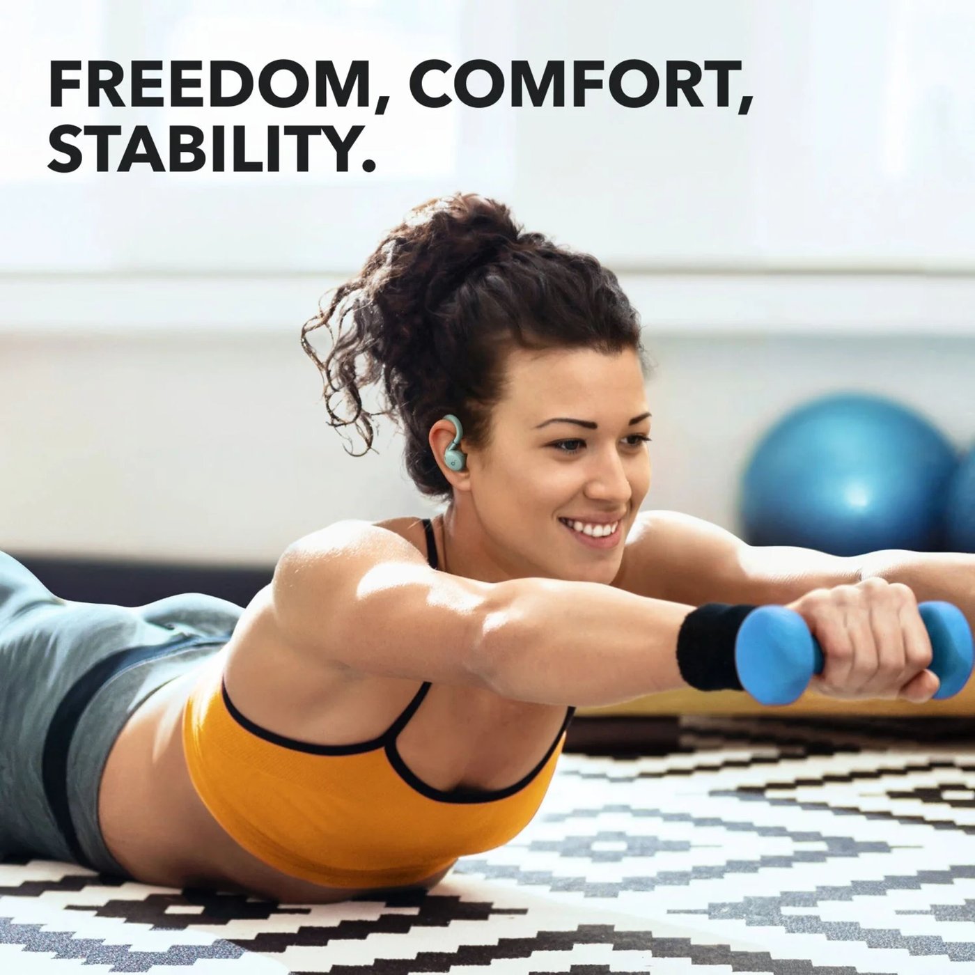 Soundcore Sport X20 Trådlösa hörlurar med ANC Green