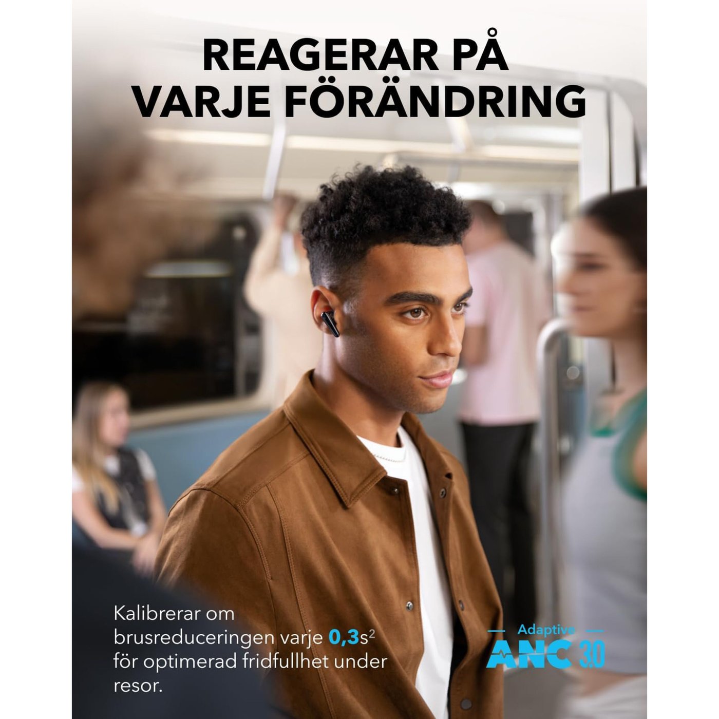 Soundcore Liberty 4 Pro Trådlösa hörlurar med ANC 2.0 Black