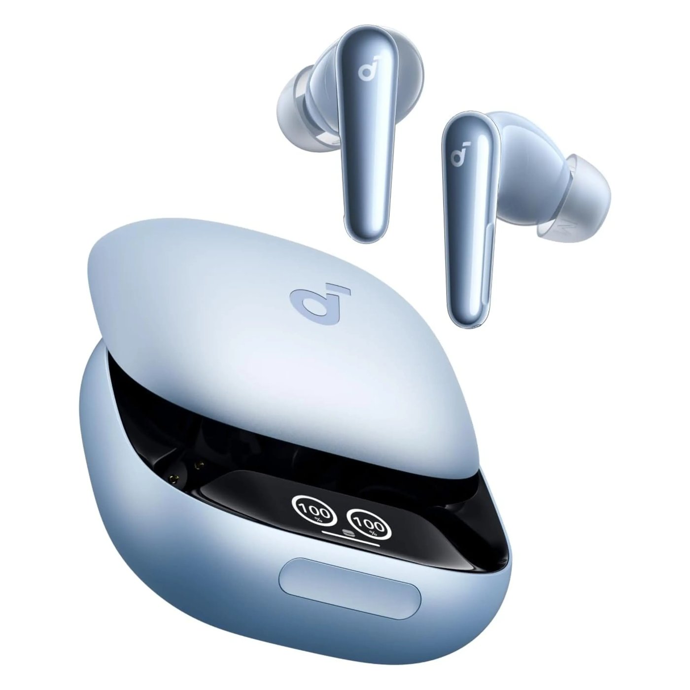 Soundcore Liberty 4 Pro trådlösa hörlurar med brusreducering Blue