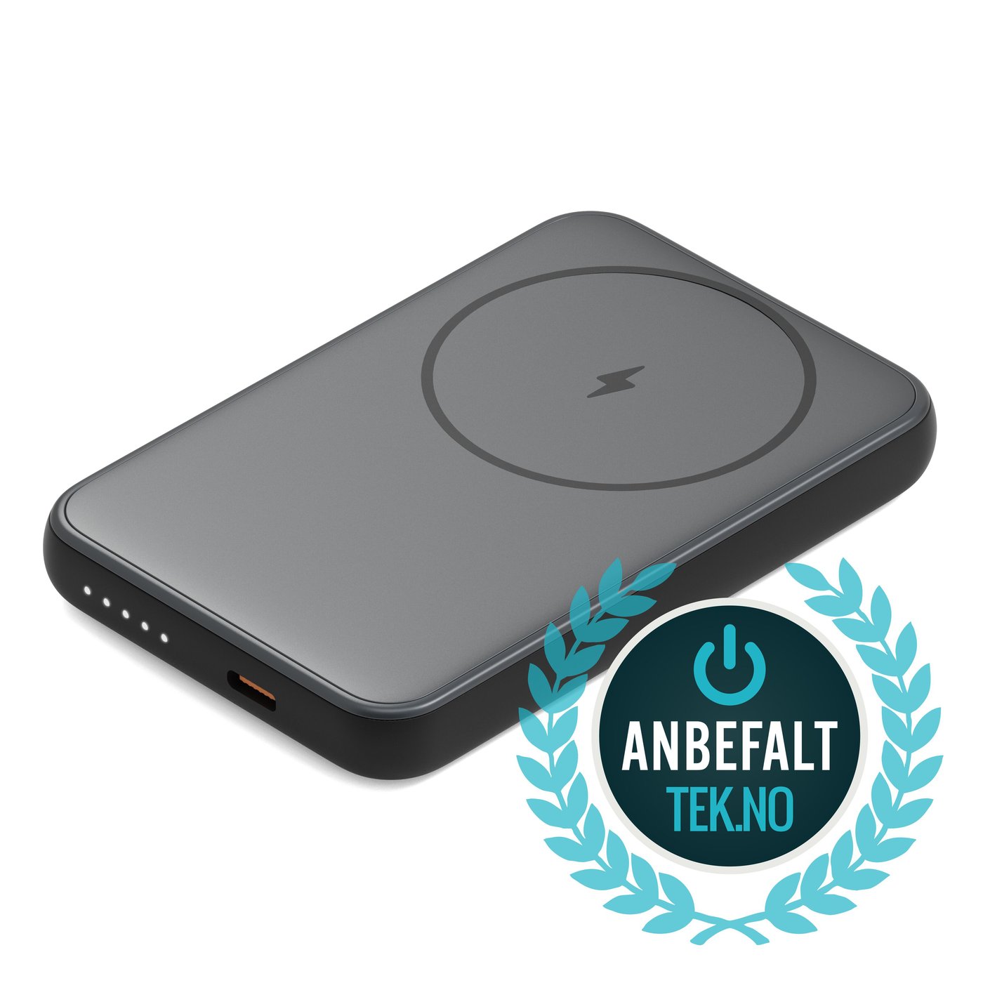 Linocell Magnetisk powerbank 5000 mAh