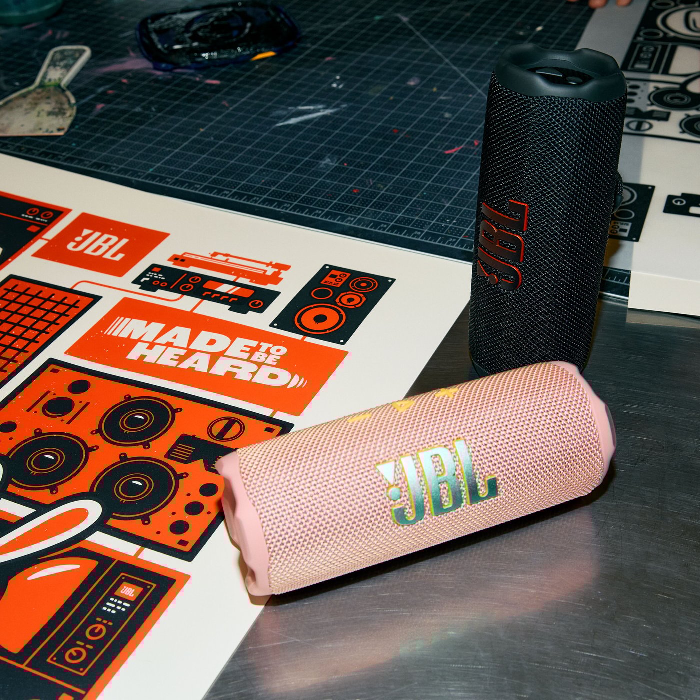 JBL Flip 7 Portabel trådlös högtalare Rosa