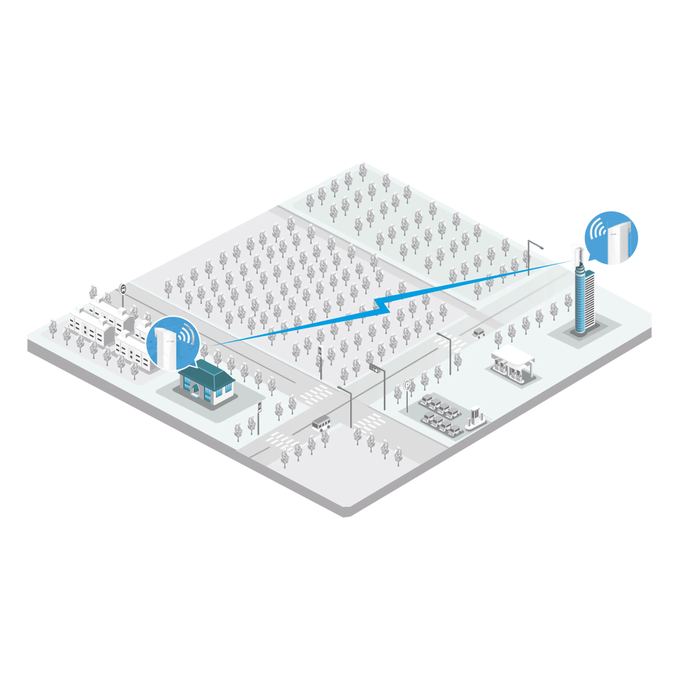 TP-Link CPE210 Radiolänk för utomhusbruk N300