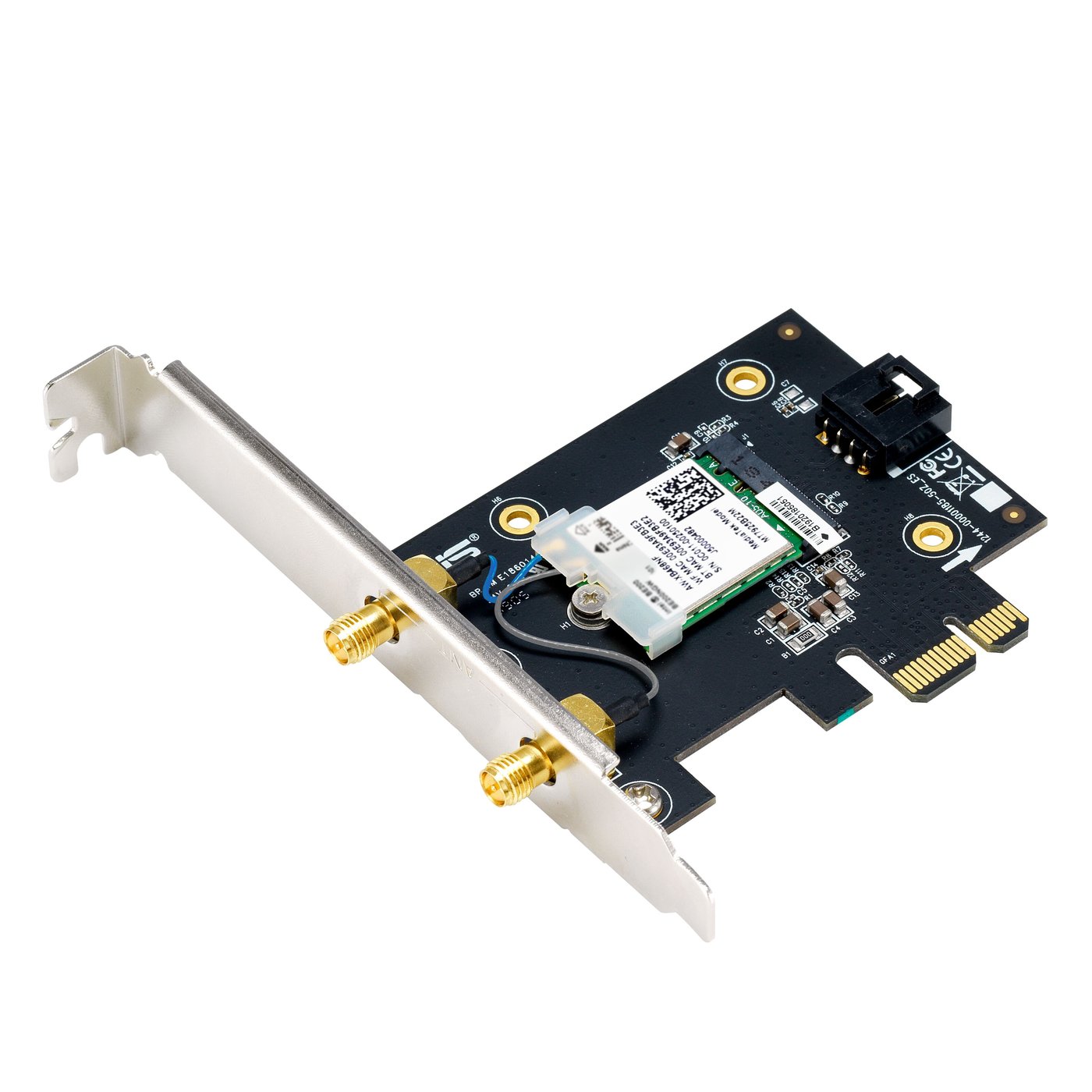 Asus PCE-BE6500 Wifi 7 Tri-Band PCIe Nettverkskort