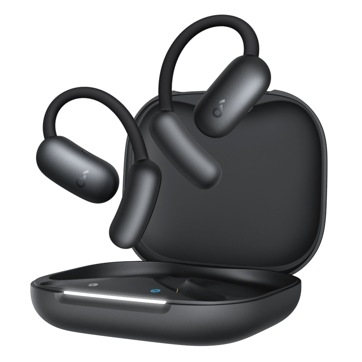 Soundcore AeroFit 2 Open-Ear-hodetelefoner Svart