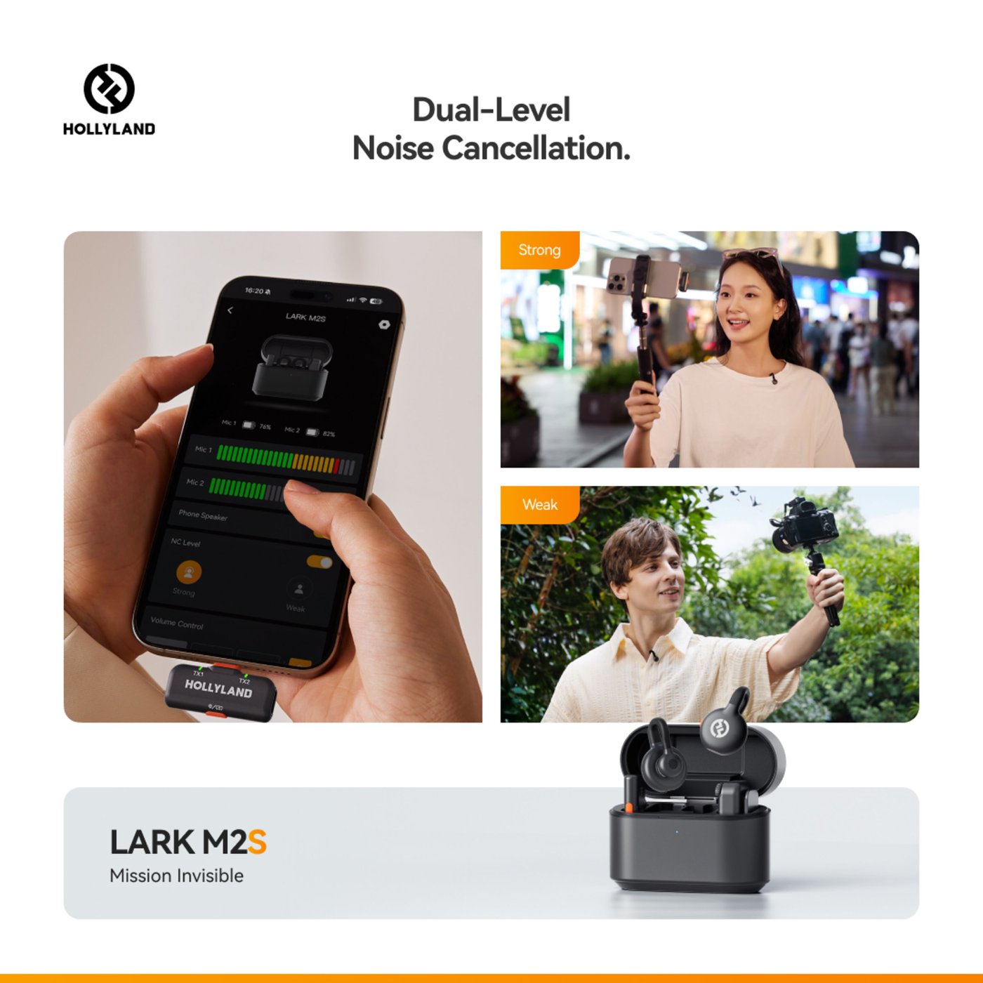 Hollyland Hollyland Lark M2S Mini Combo