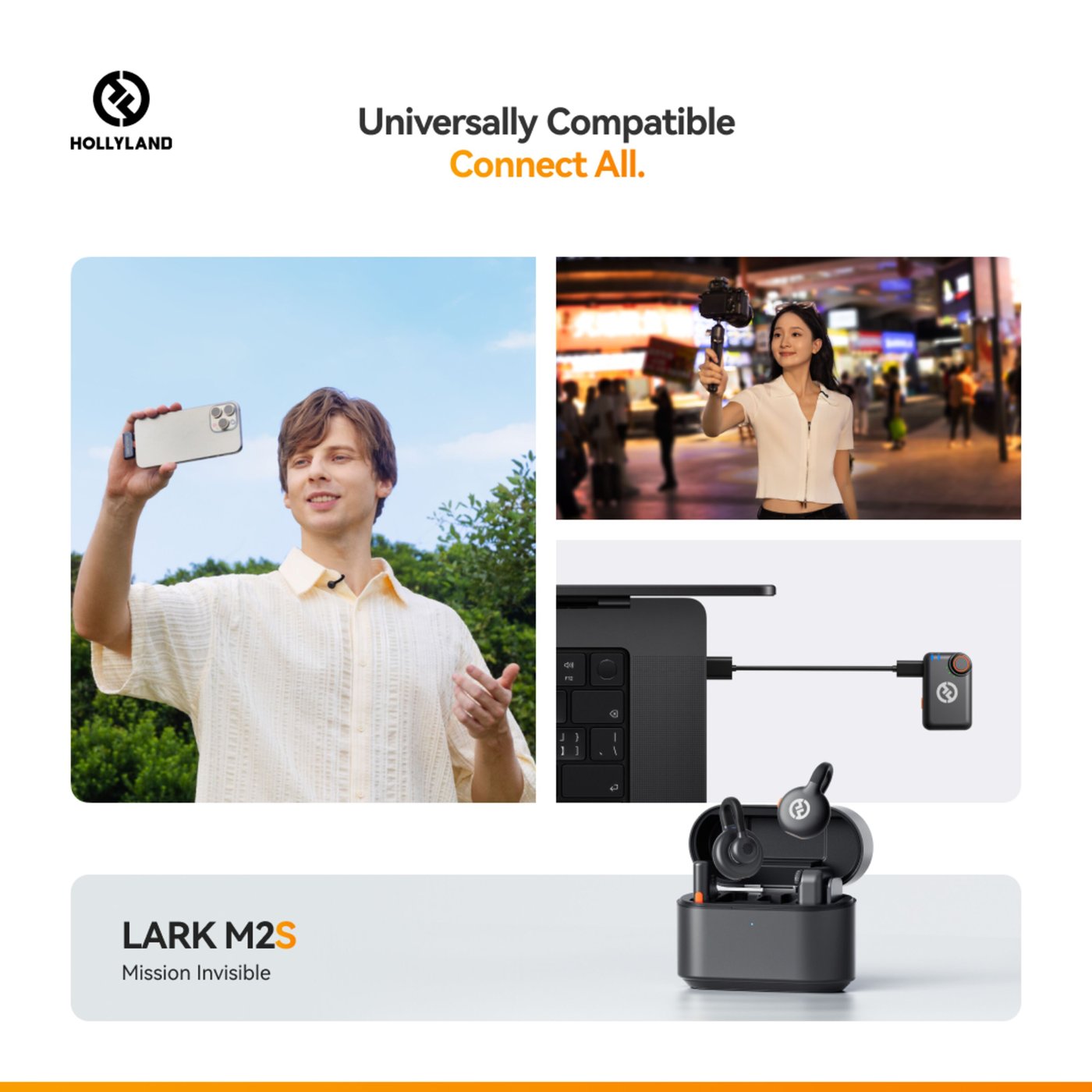 Hollyland Hollyland Lark M2S Mini Combo