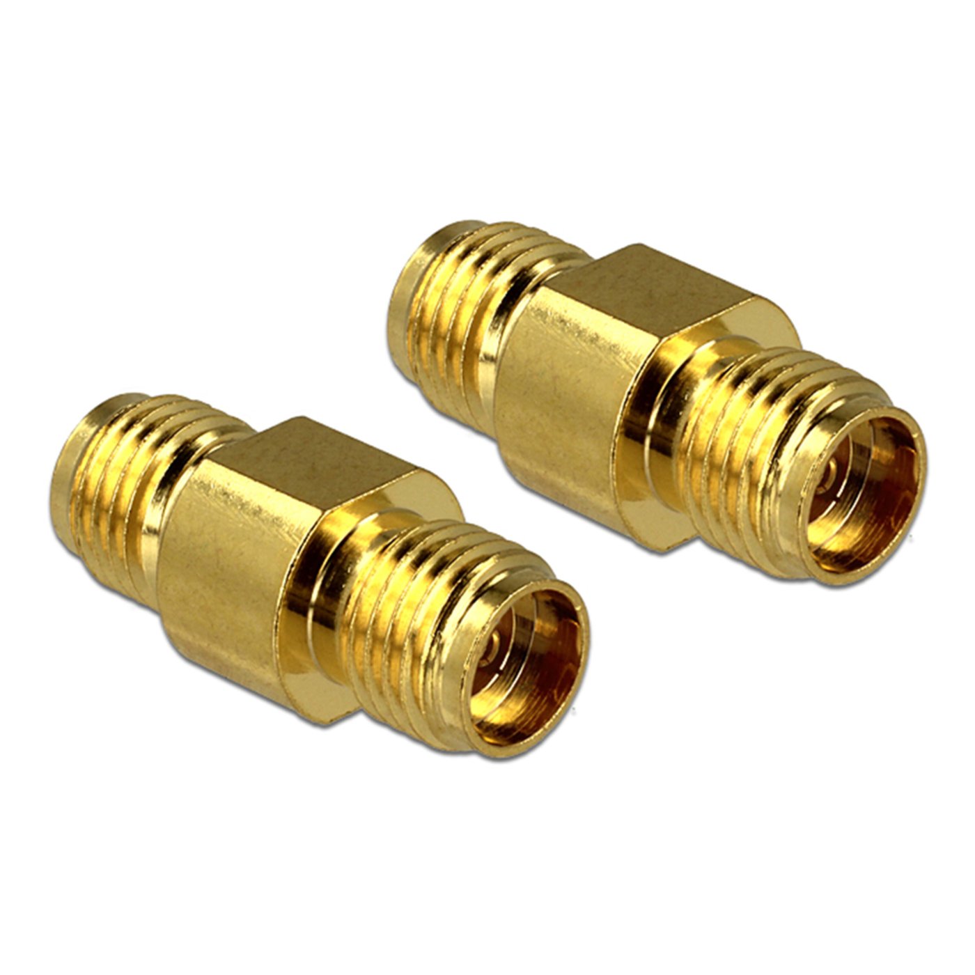 RP-SMA hona till SMA hona 2-pack