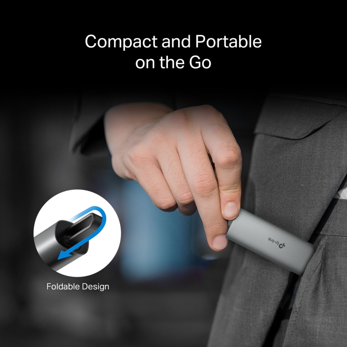 TP-link UE302C Gigabit-nätverkskort USB-C 2.5 Gb/s