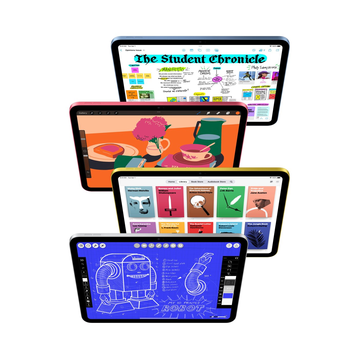 Apple iPad (11. gen.) Wifi 128GB Rosa