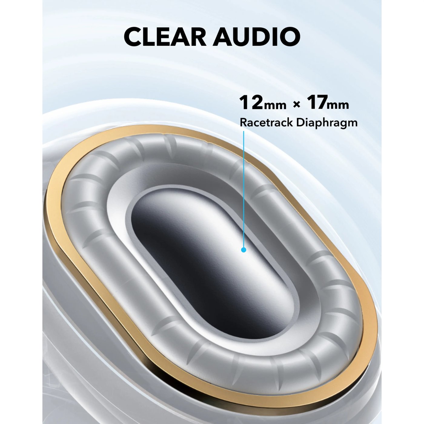 Soundcore C40i Desert-Bronze clip-on hodetelefoner