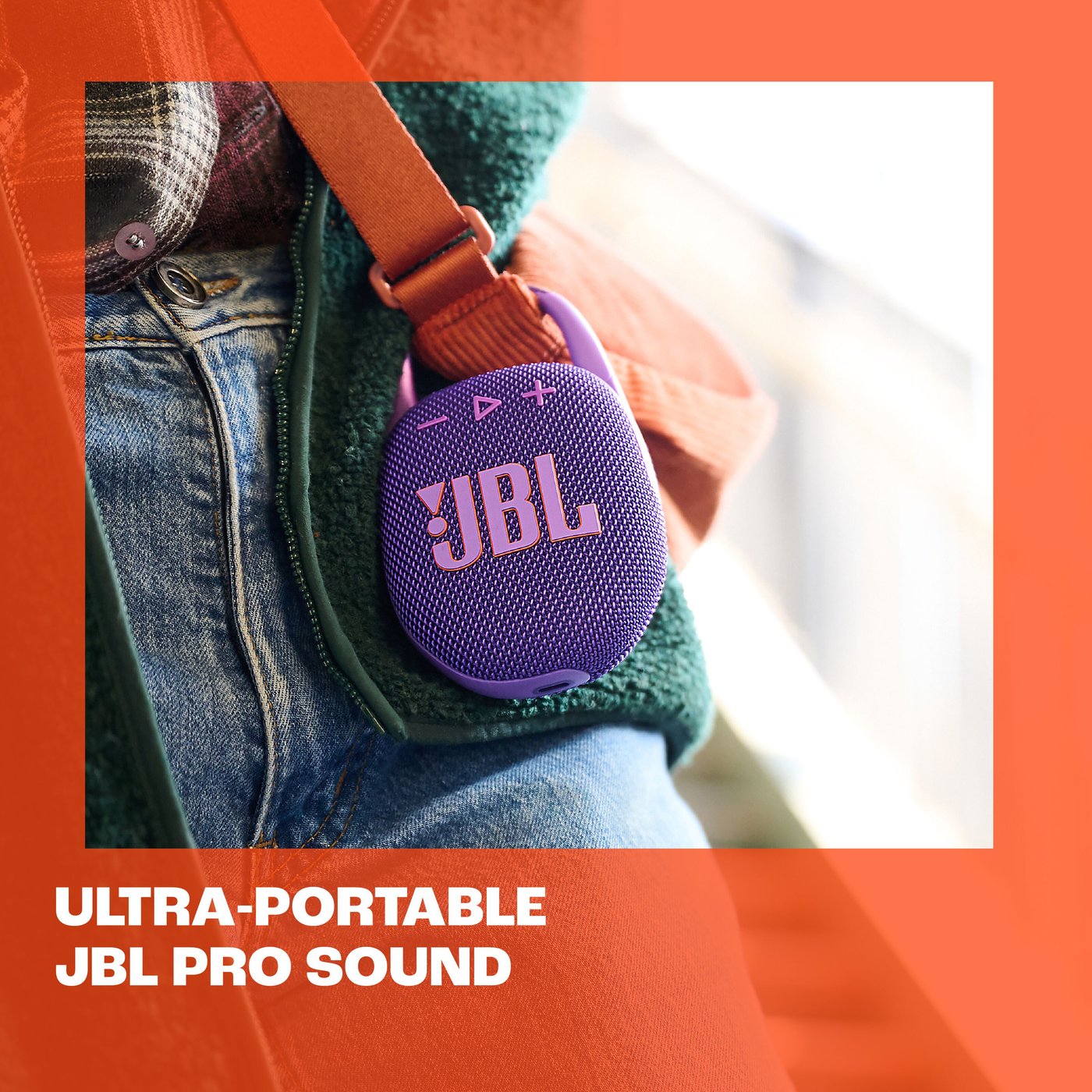 JBL Clip 5 Portabel Bluetooth-høyttaler Blå