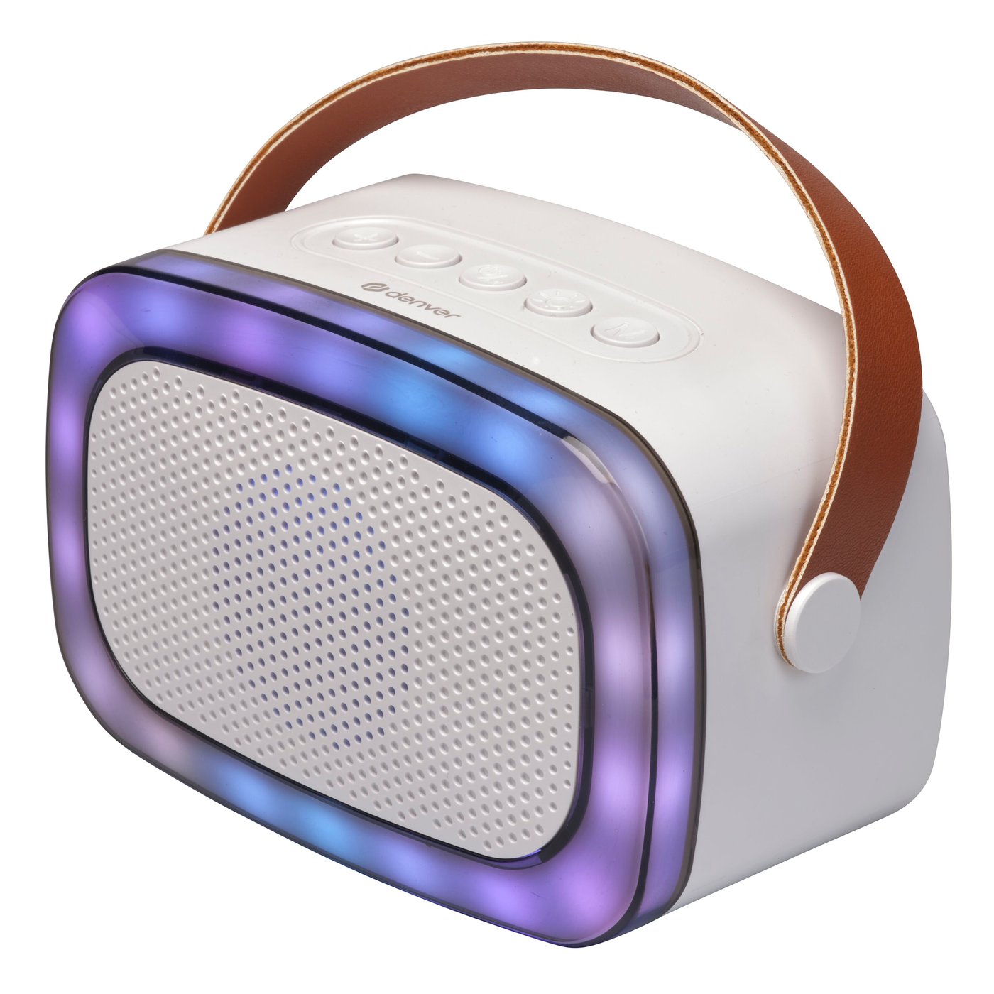 Denver Karaoke-högtalare med ljus