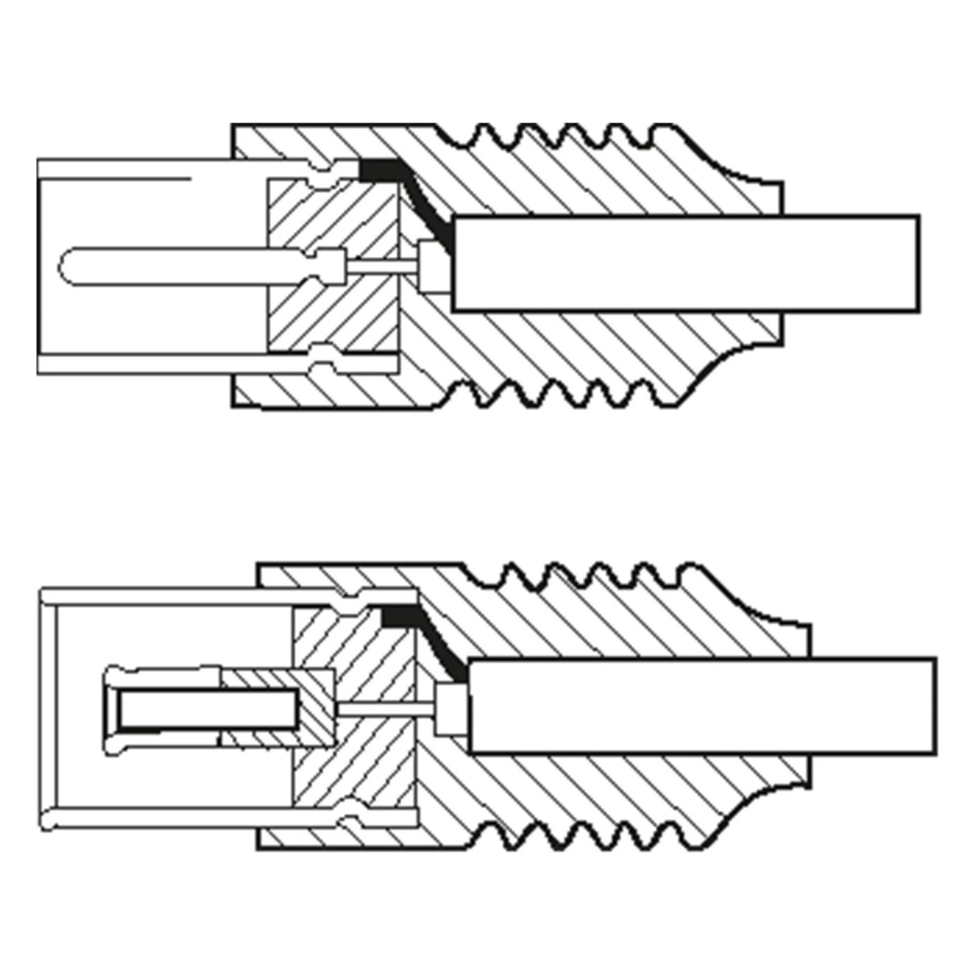 Antennkabel Vit 15 m