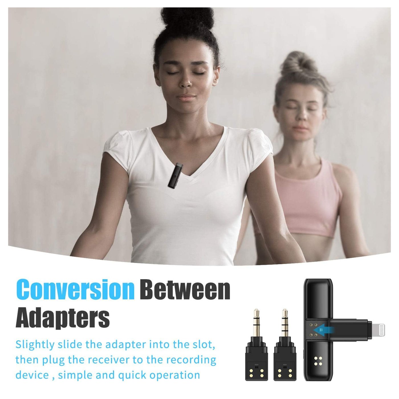 Boya BY-WM3 trådlös mikrofon lightning