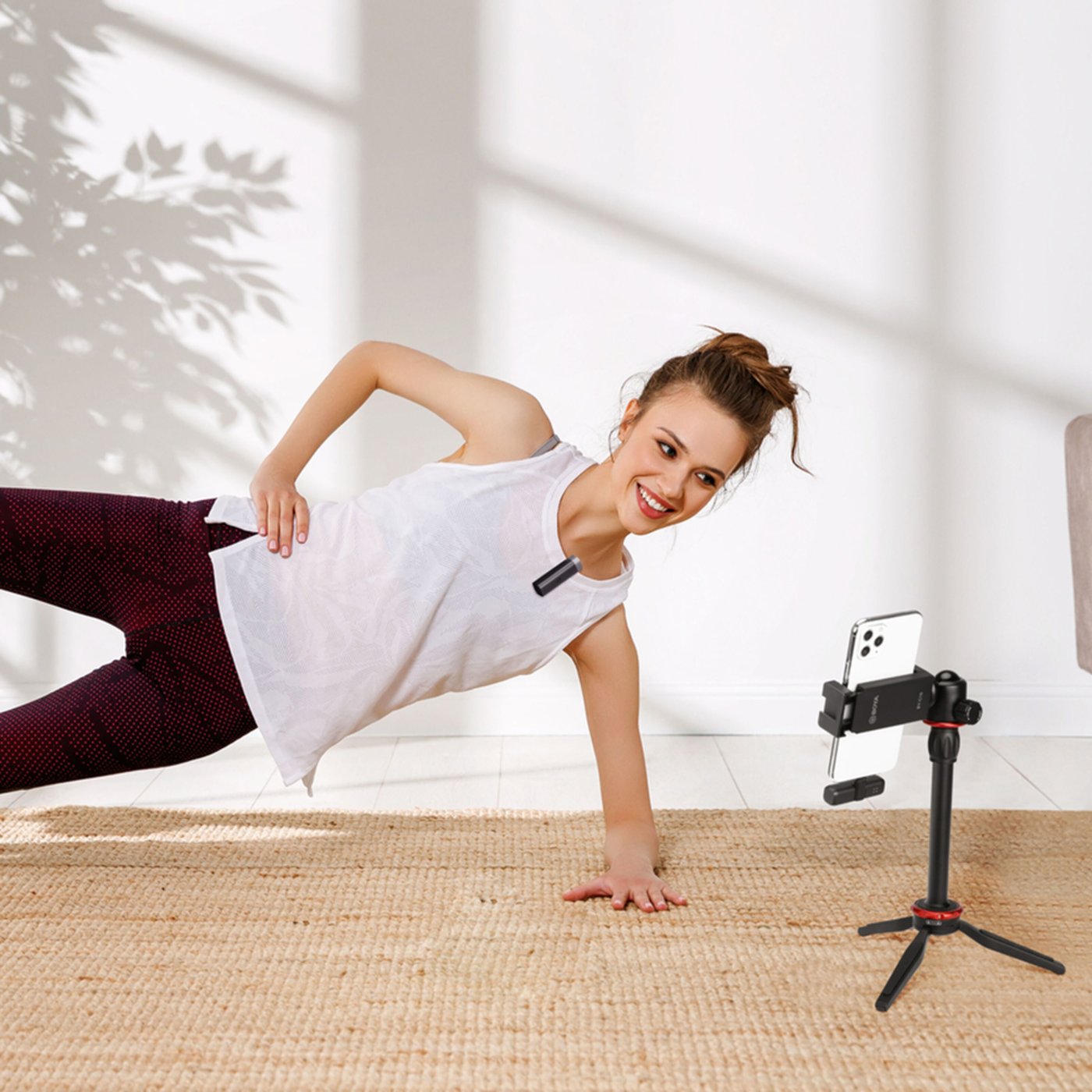 Boya BY-WM3 trådlös mikrofon lightning