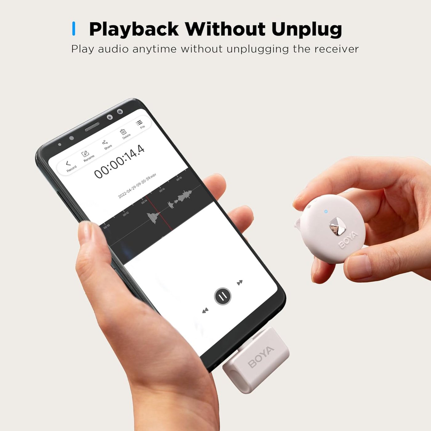 Boya Omic-U trådlös mikrofon