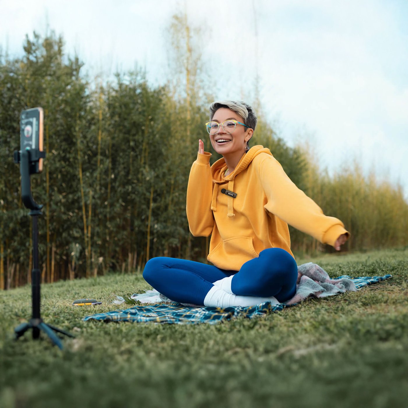 Boya BY-V10 Trådlös Mikrofon USB-C