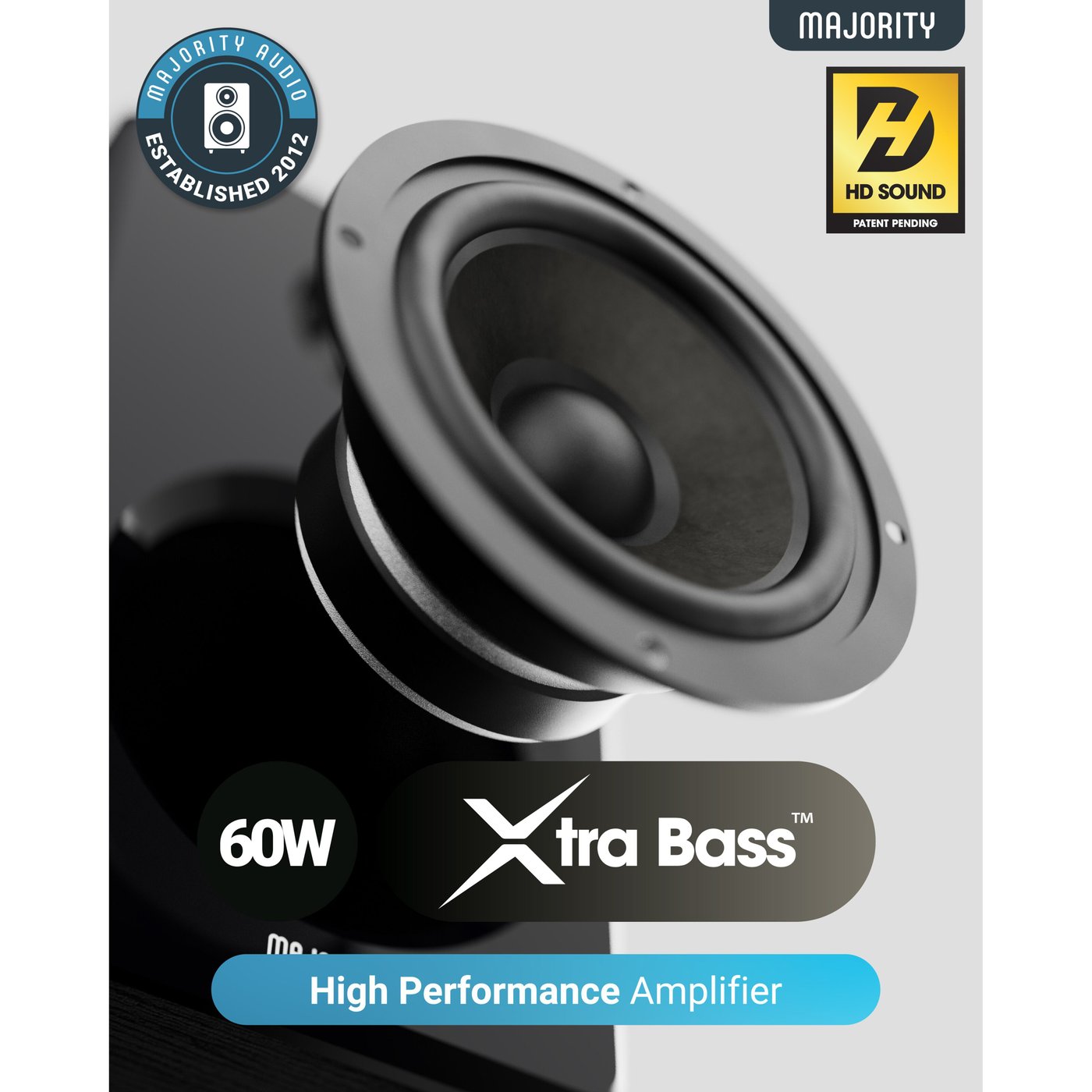 Majority D40 Aktive høyttalere