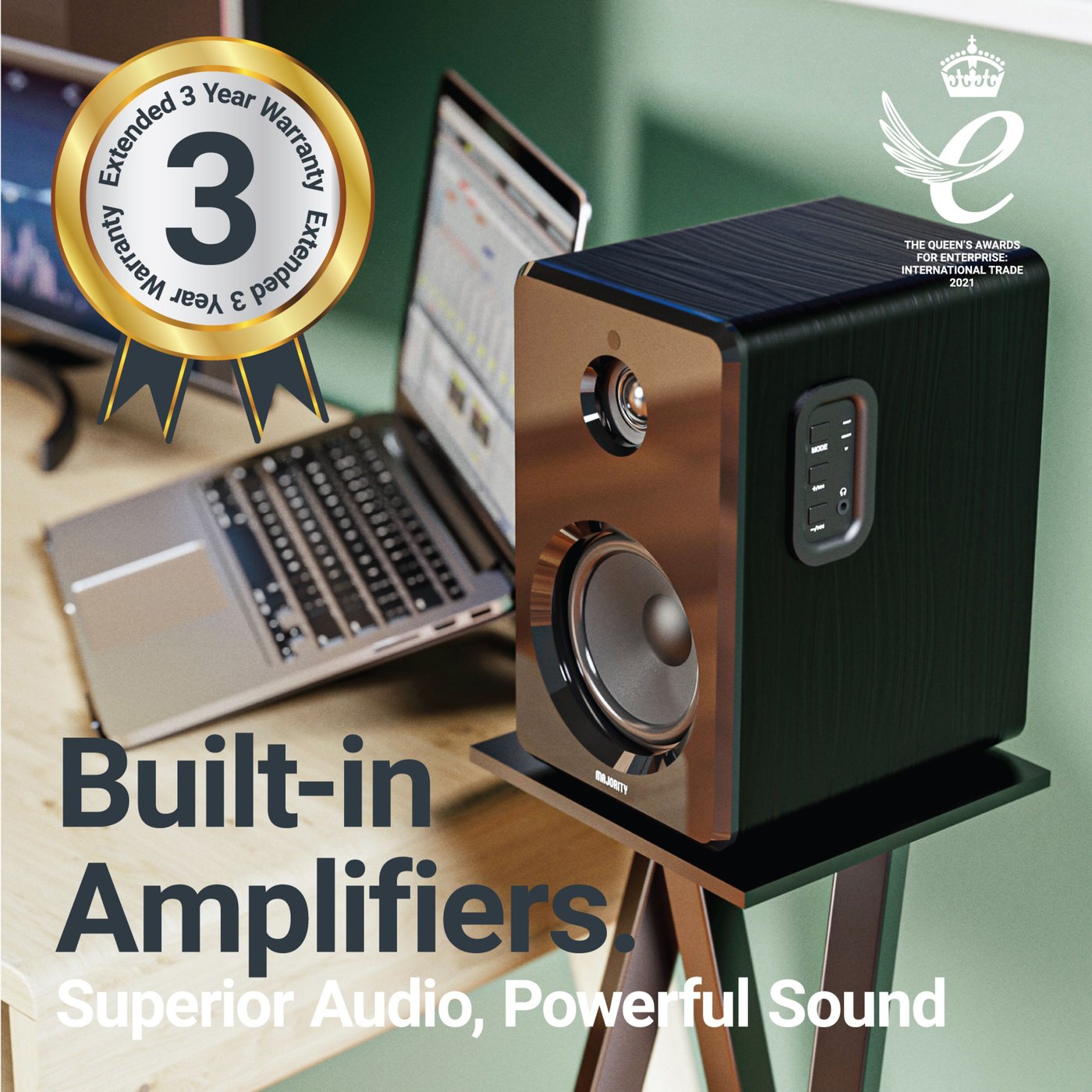 Majority D40 Aktive høyttalere