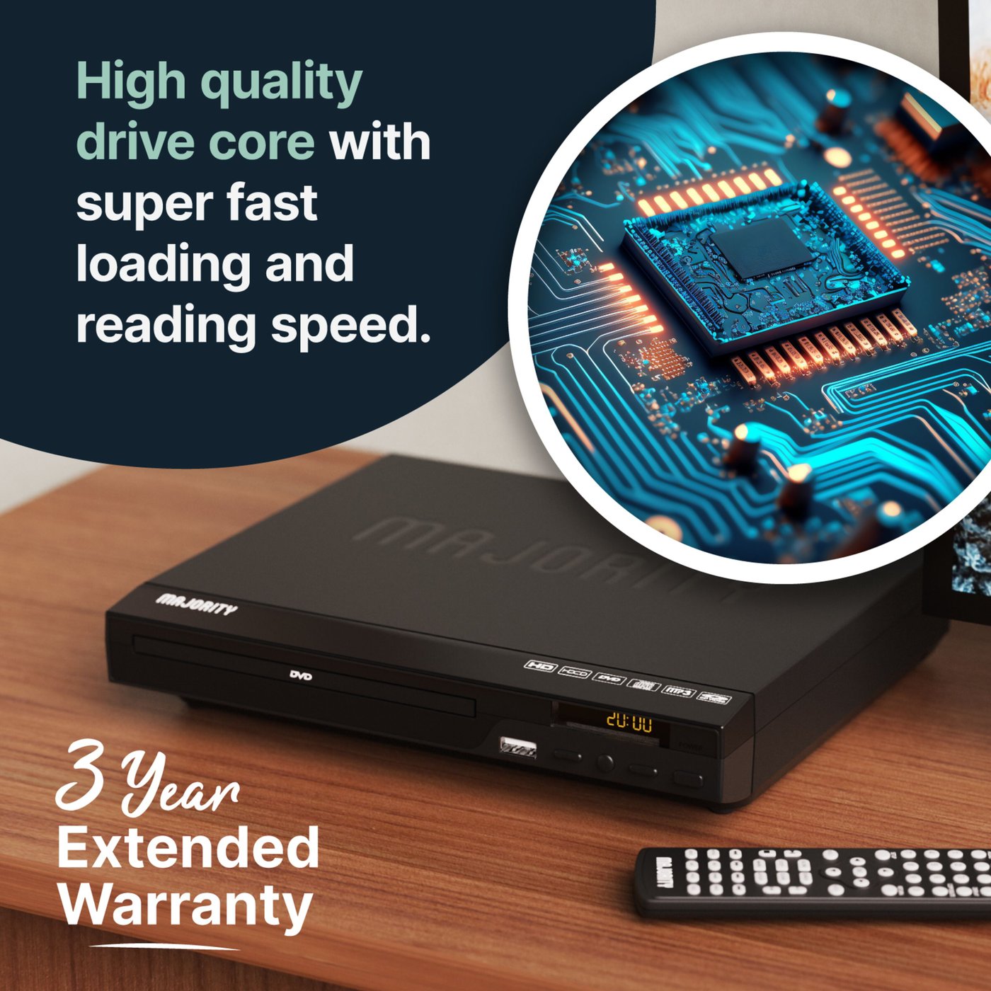 Majority DVD Spelare