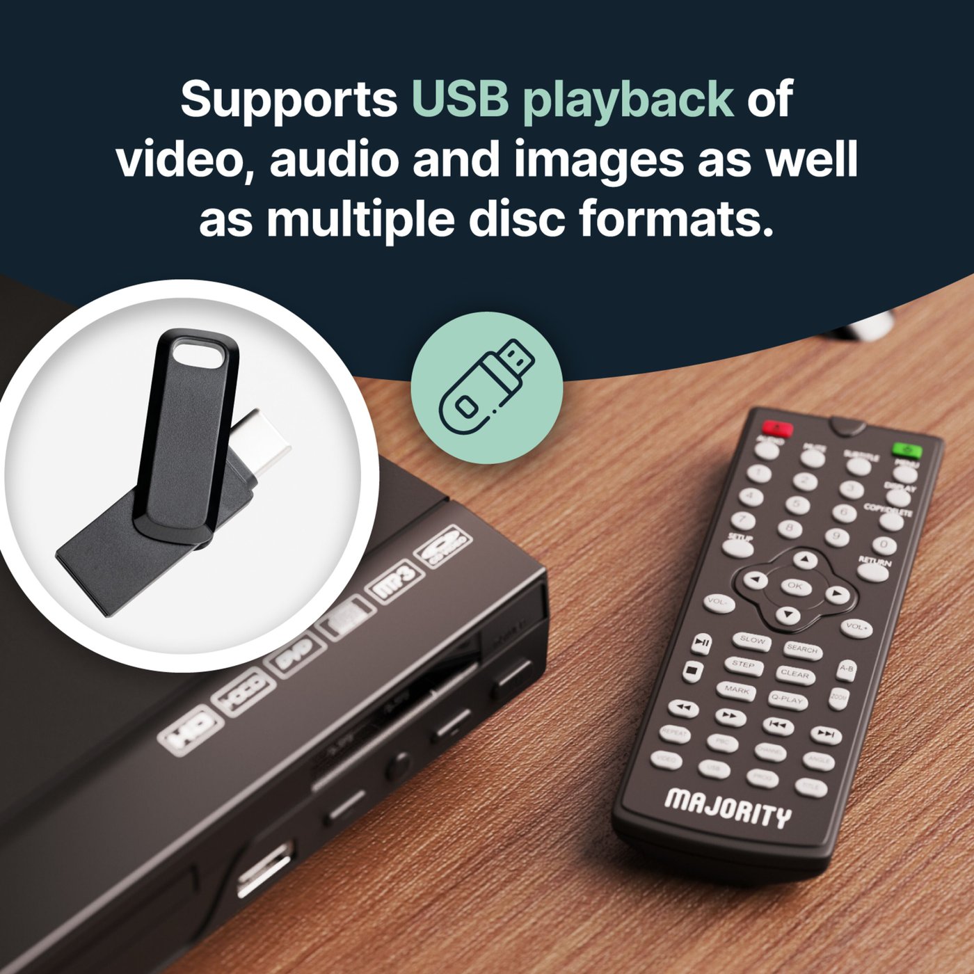 Majority DVD Spelare