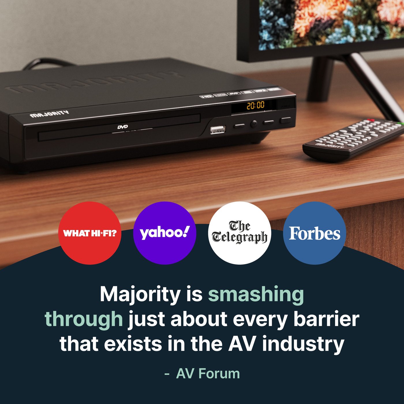 Majority DVD Spelare