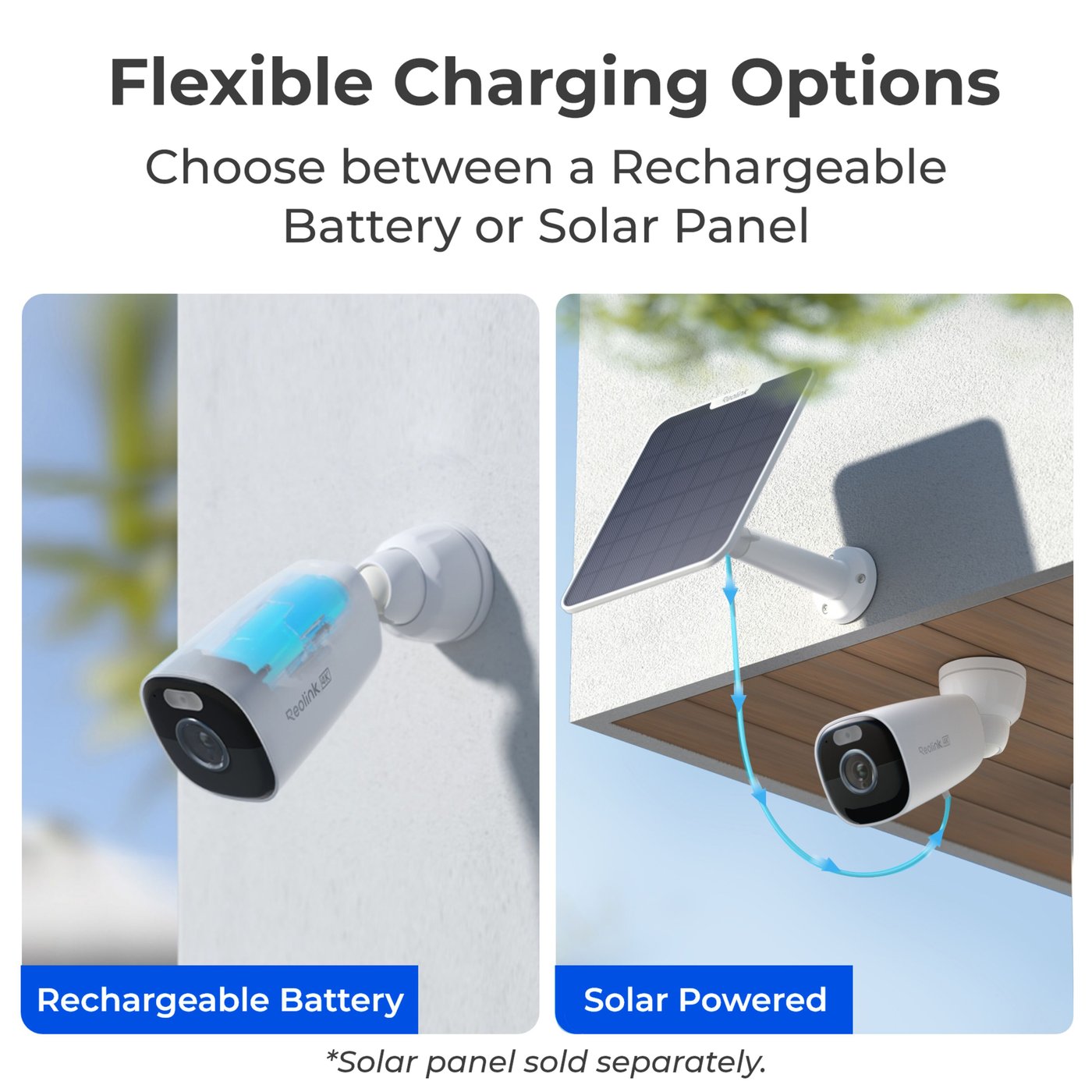 Reolink Home Hub med 2x Argus Eco Ultra 4K-kamera