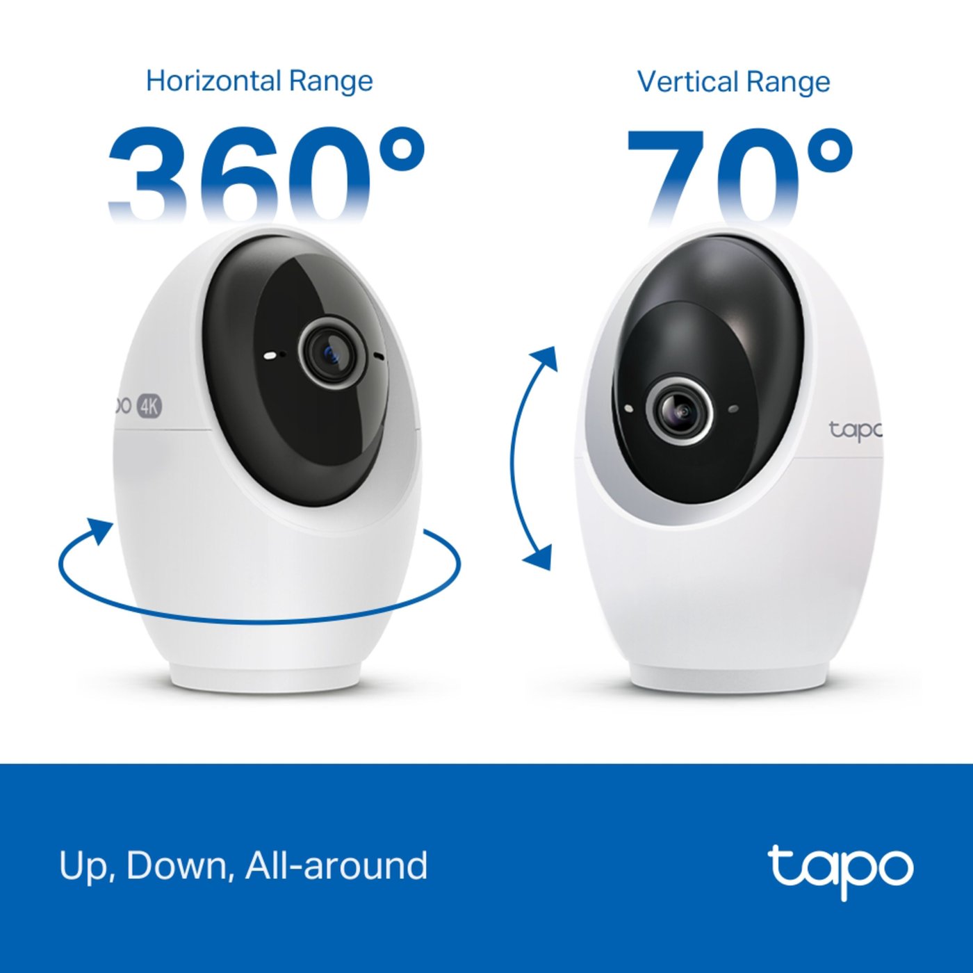 TP-link Tapo C260 Pan/Tilt AI Trådløst Overvåkingskamera