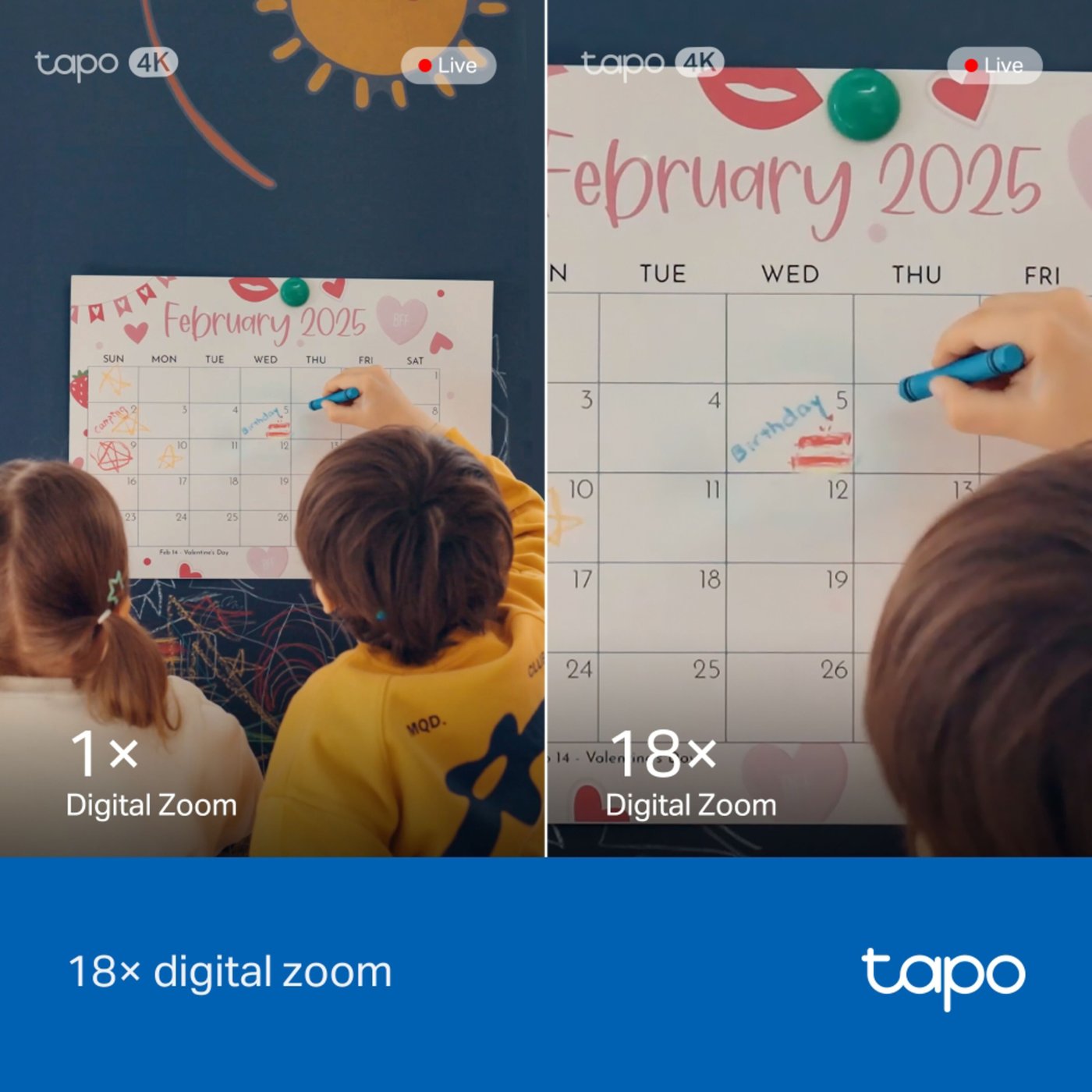 TP-link Tapo C260 Pan/Tilt AI Trådløst Overvåkingskamera